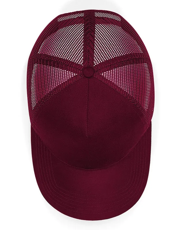 Cappellino Trucker in pelle scamosciata