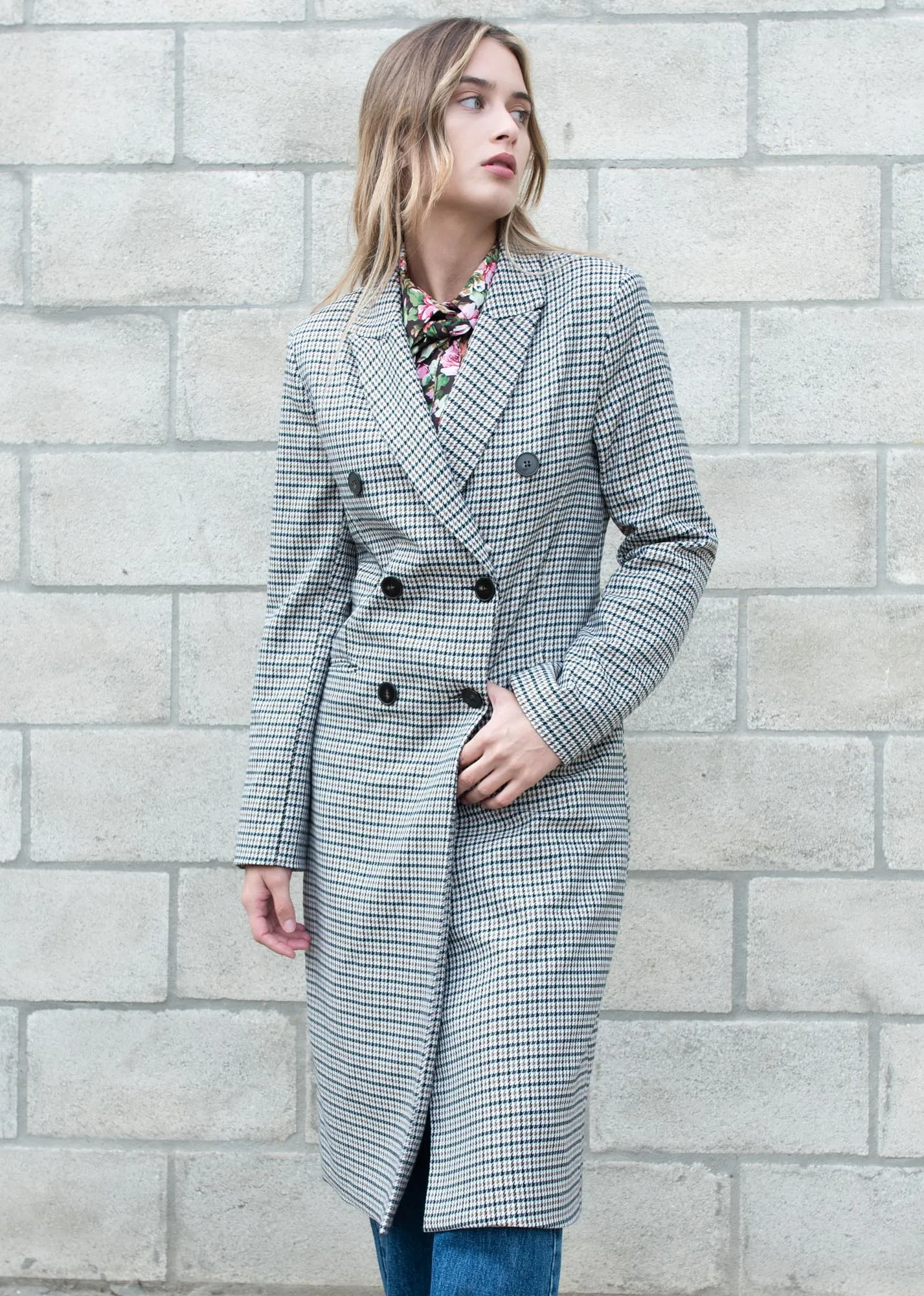 Cappotto pied de poule