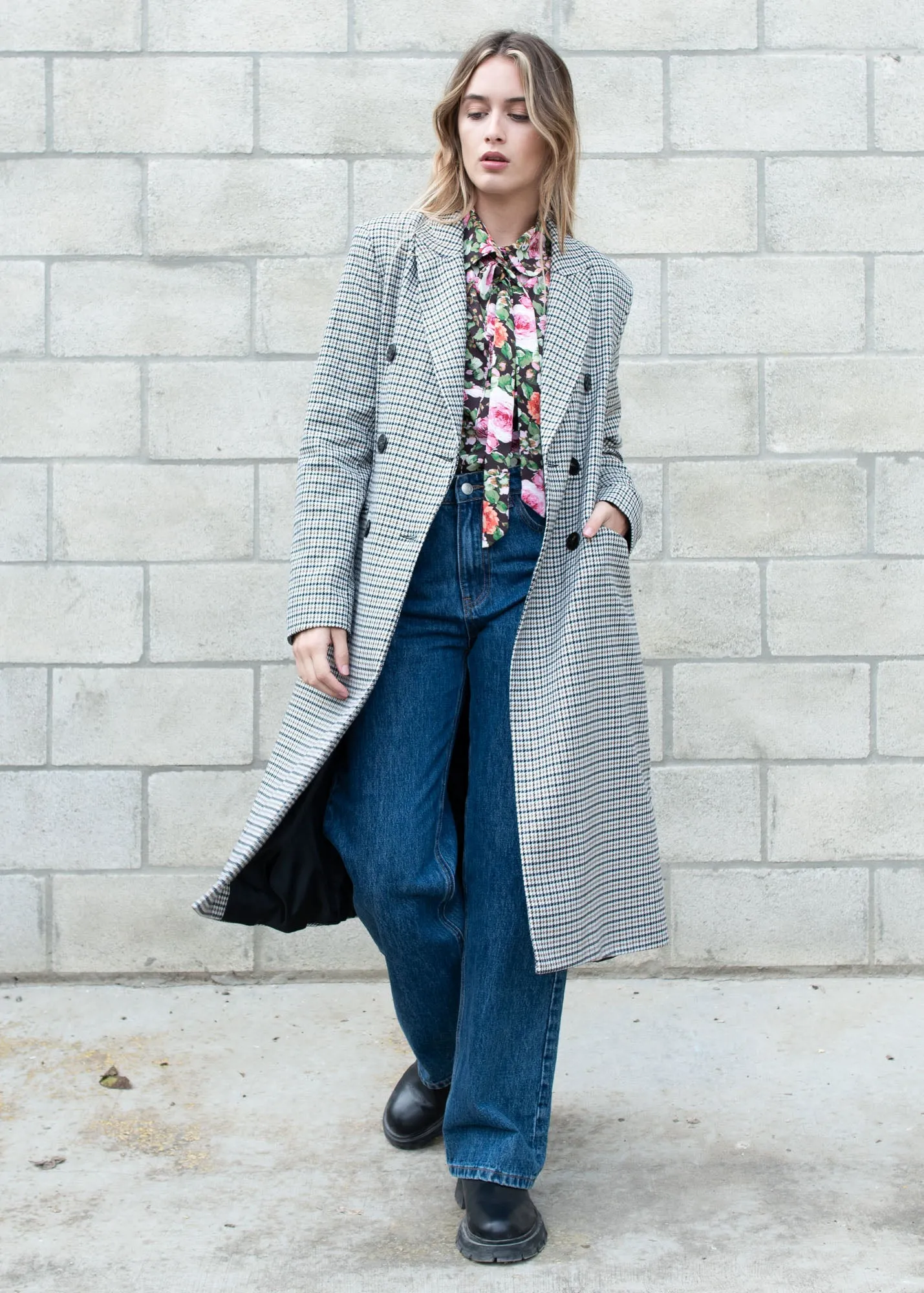 Cappotto pied de poule