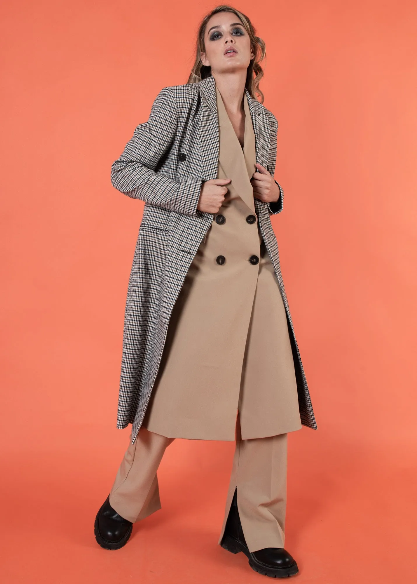 Cappotto pied de poule