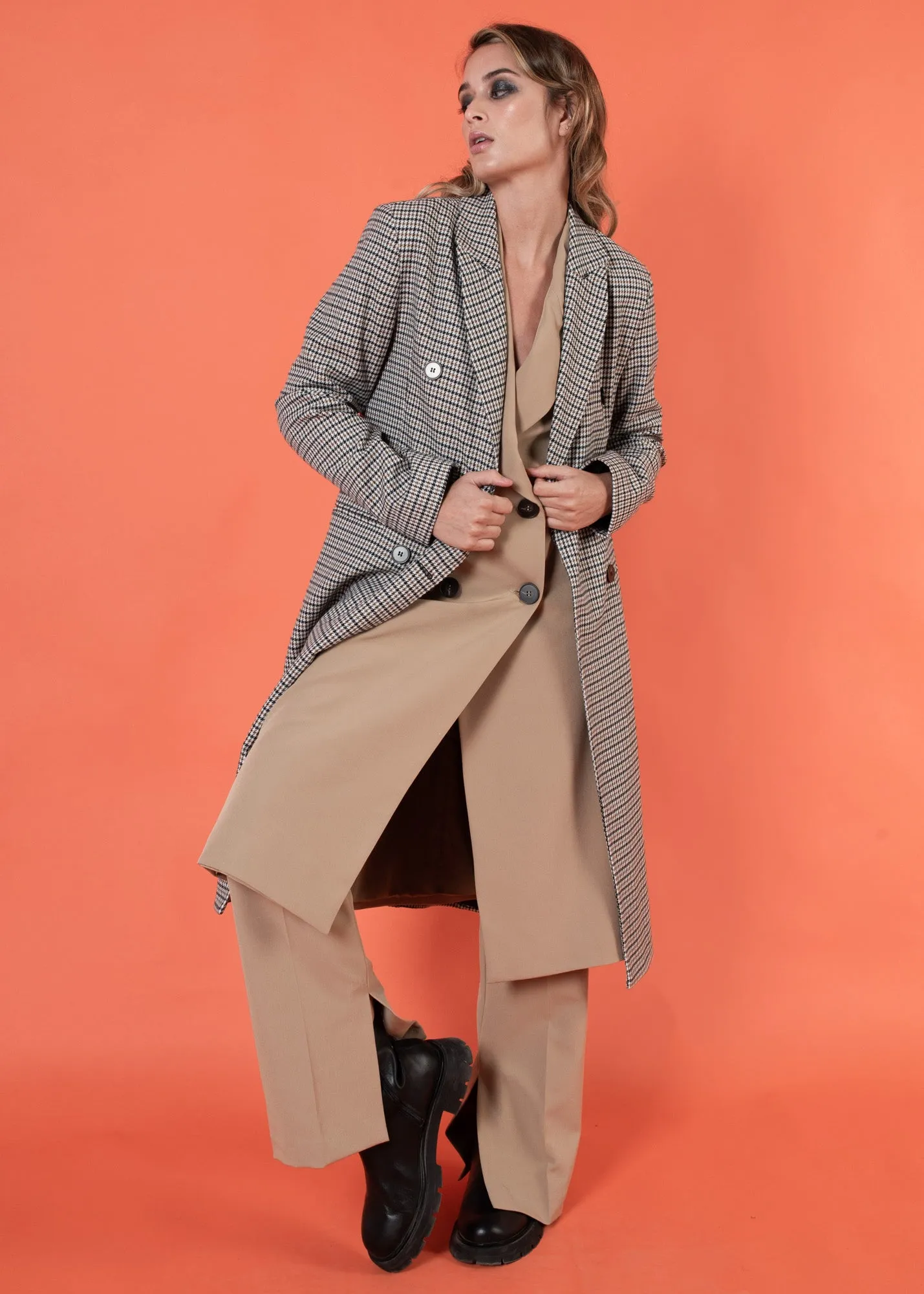 Cappotto pied de poule