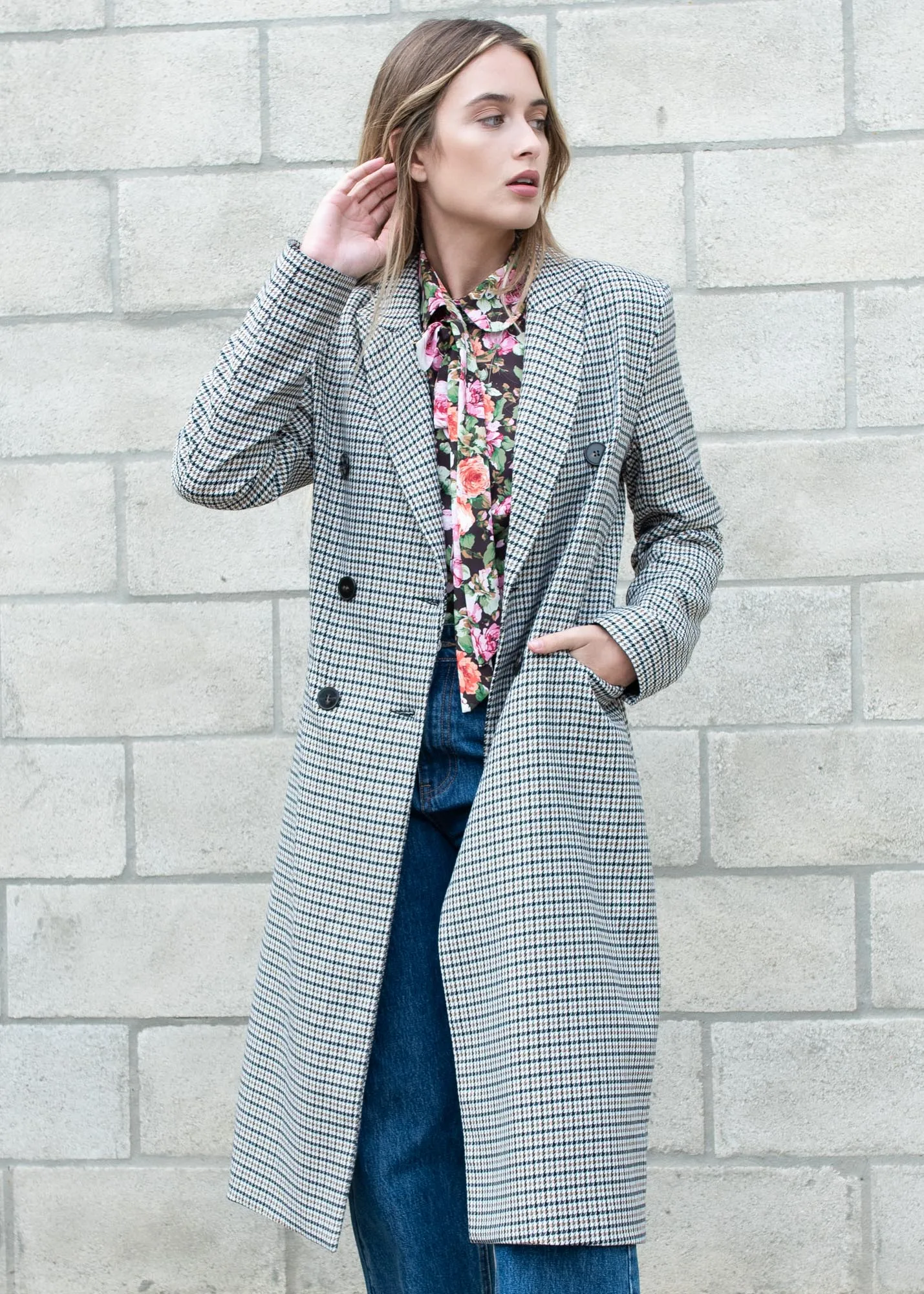 Cappotto pied de poule