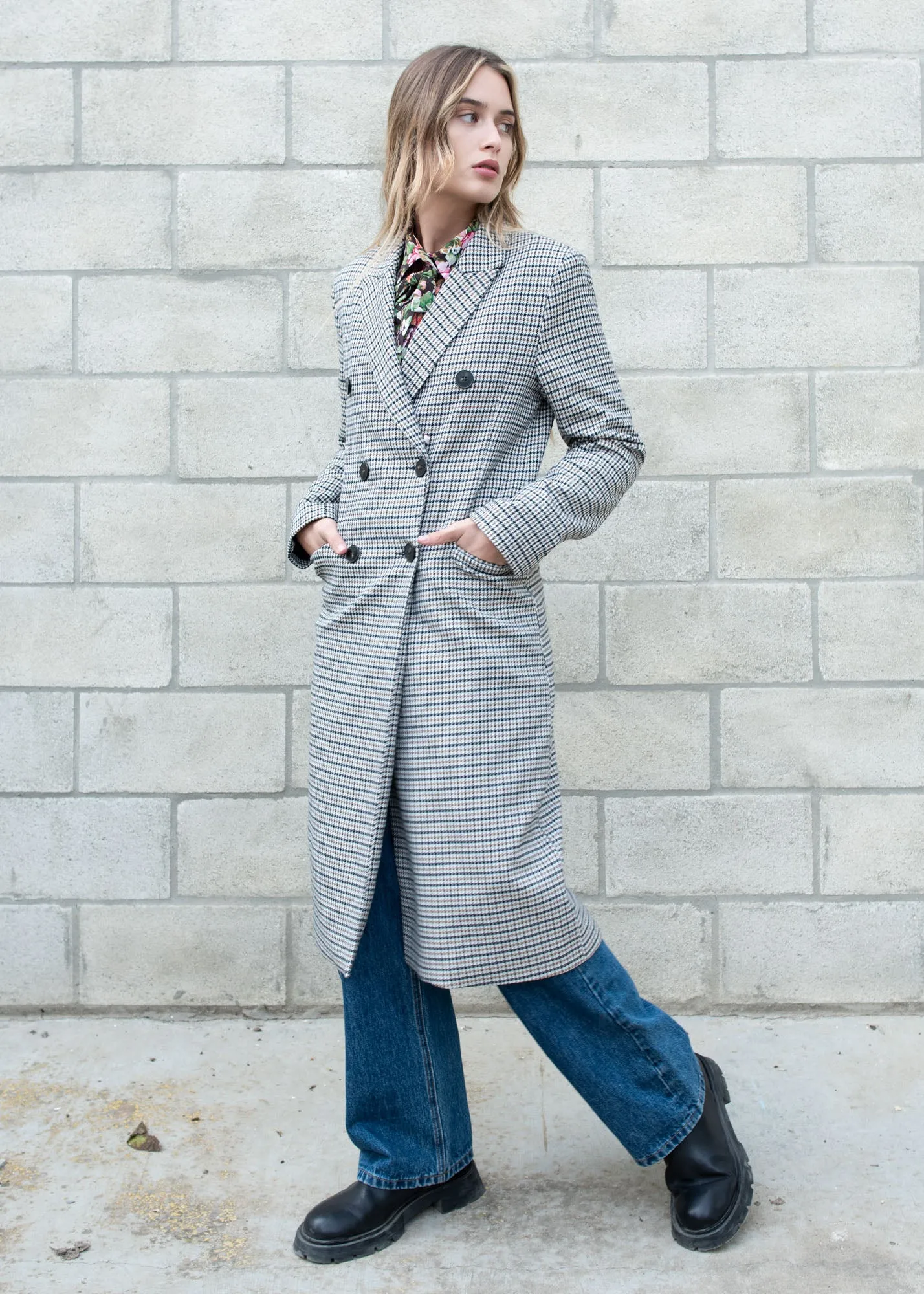Cappotto pied de poule