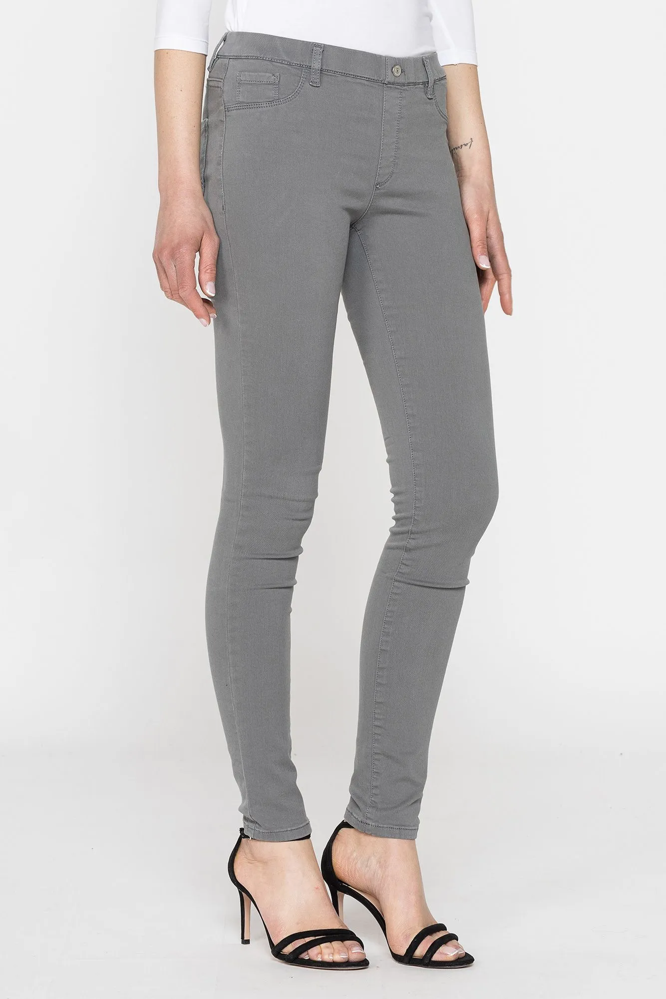 Carrera  ---------    ------------Legg-jeans super stretch - grigio