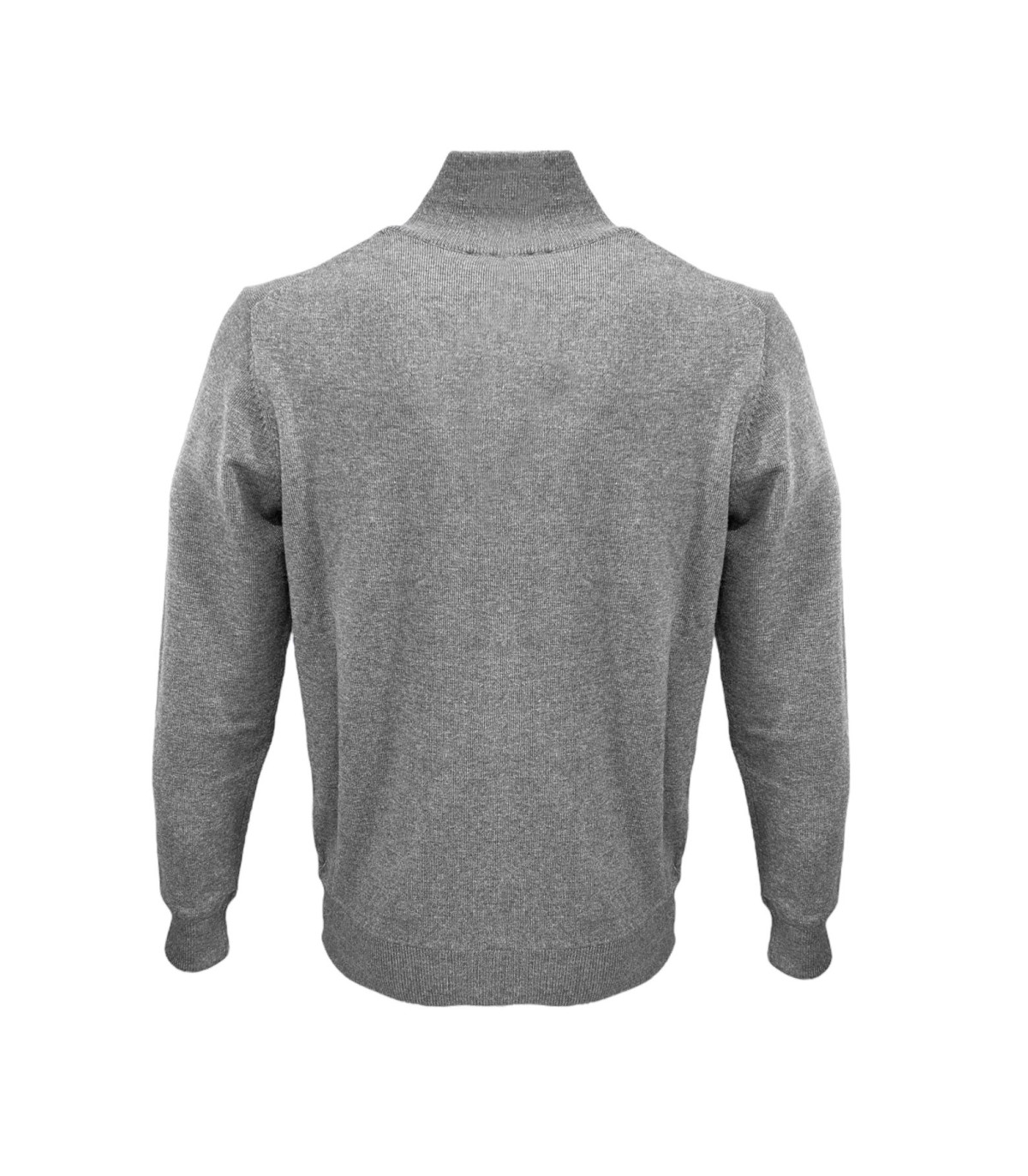 Cashmere Company Uomo Maglione Con Zip Reversibile F.12