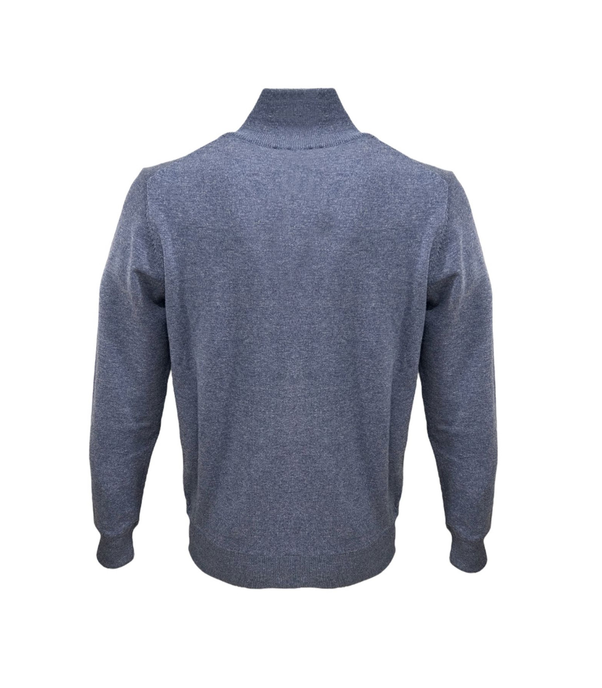 Cashmere Company Uomo Maglione Con Zip Reversibile F.12