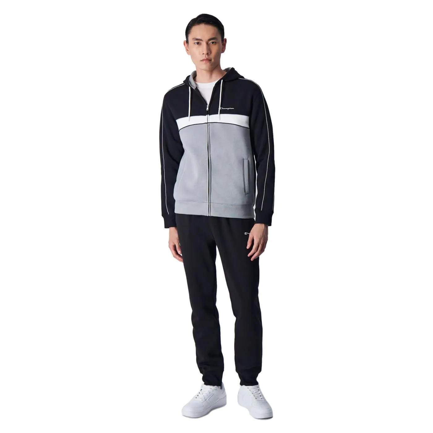     CHAMPION HOODED FULL ZIP SUIT 219395 KK001