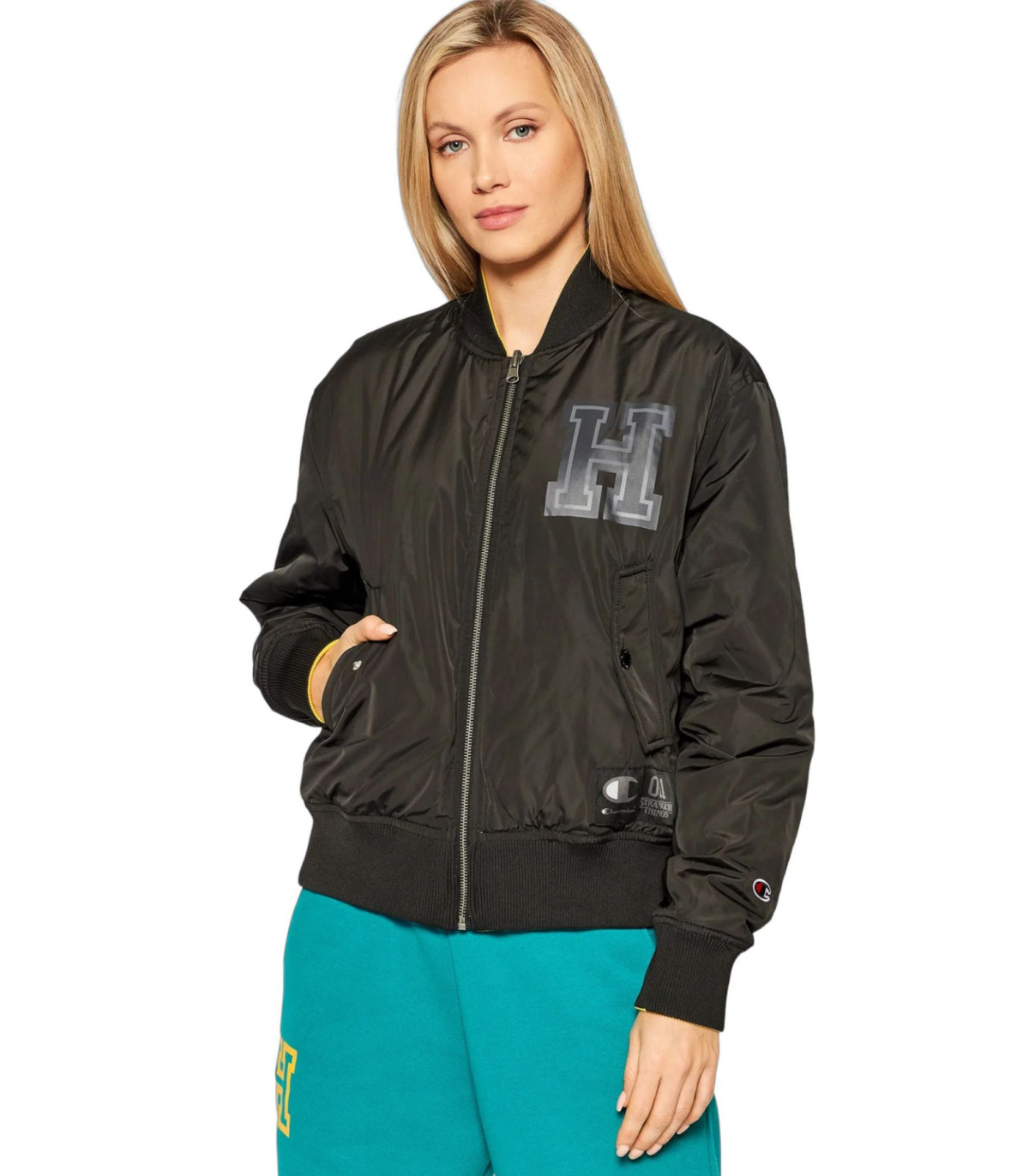 Champion Uomo Giacca Bomber Reversibile