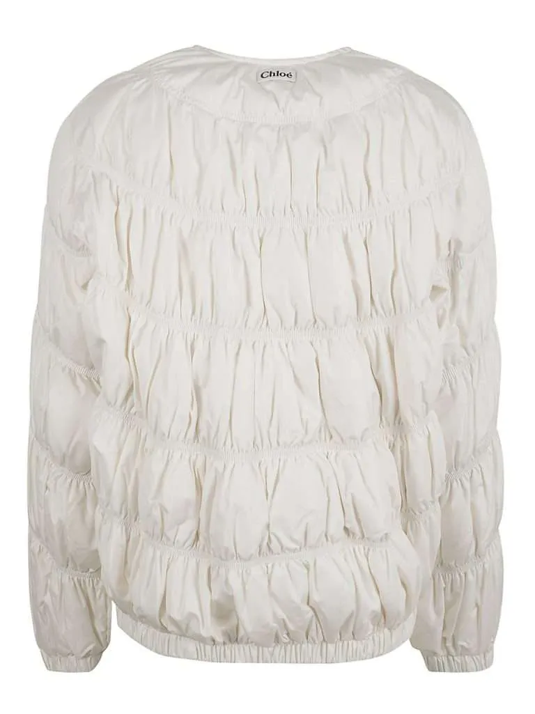 CHLOEDown jacket Seedpearl beige
