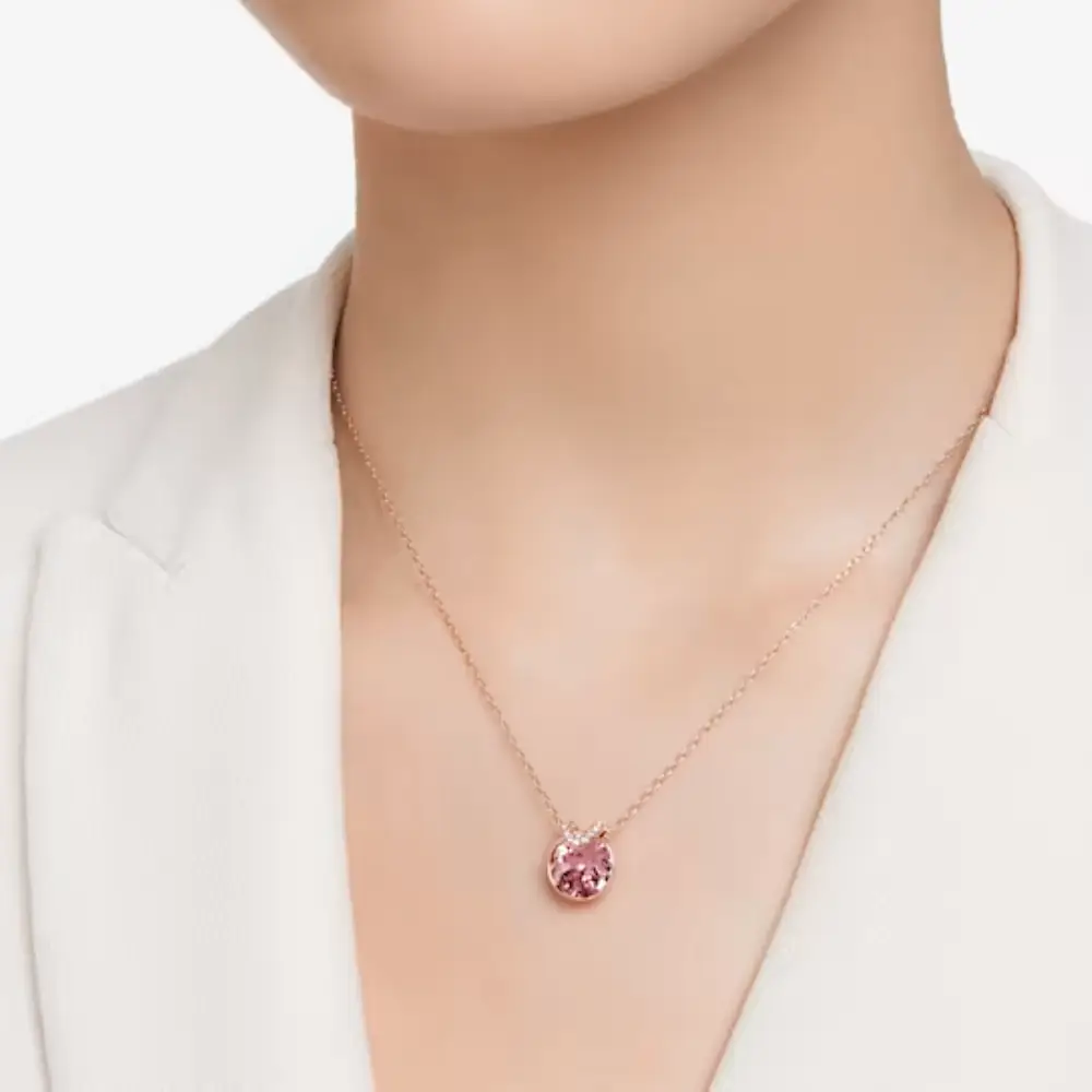 COLLANA PENDENTE BELLA ROSA SWAROVSKI