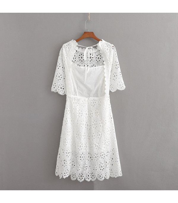 Coordinato vestito pizzo Laika