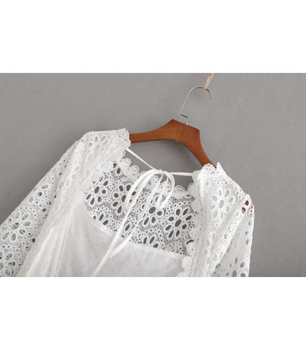 Coordinato vestito pizzo Laika