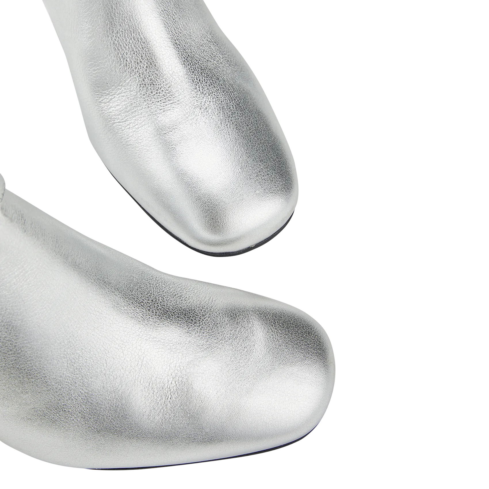  COSMOPARIS   BLANCA - Stivaletti in pelle metallizzata | Argento 
