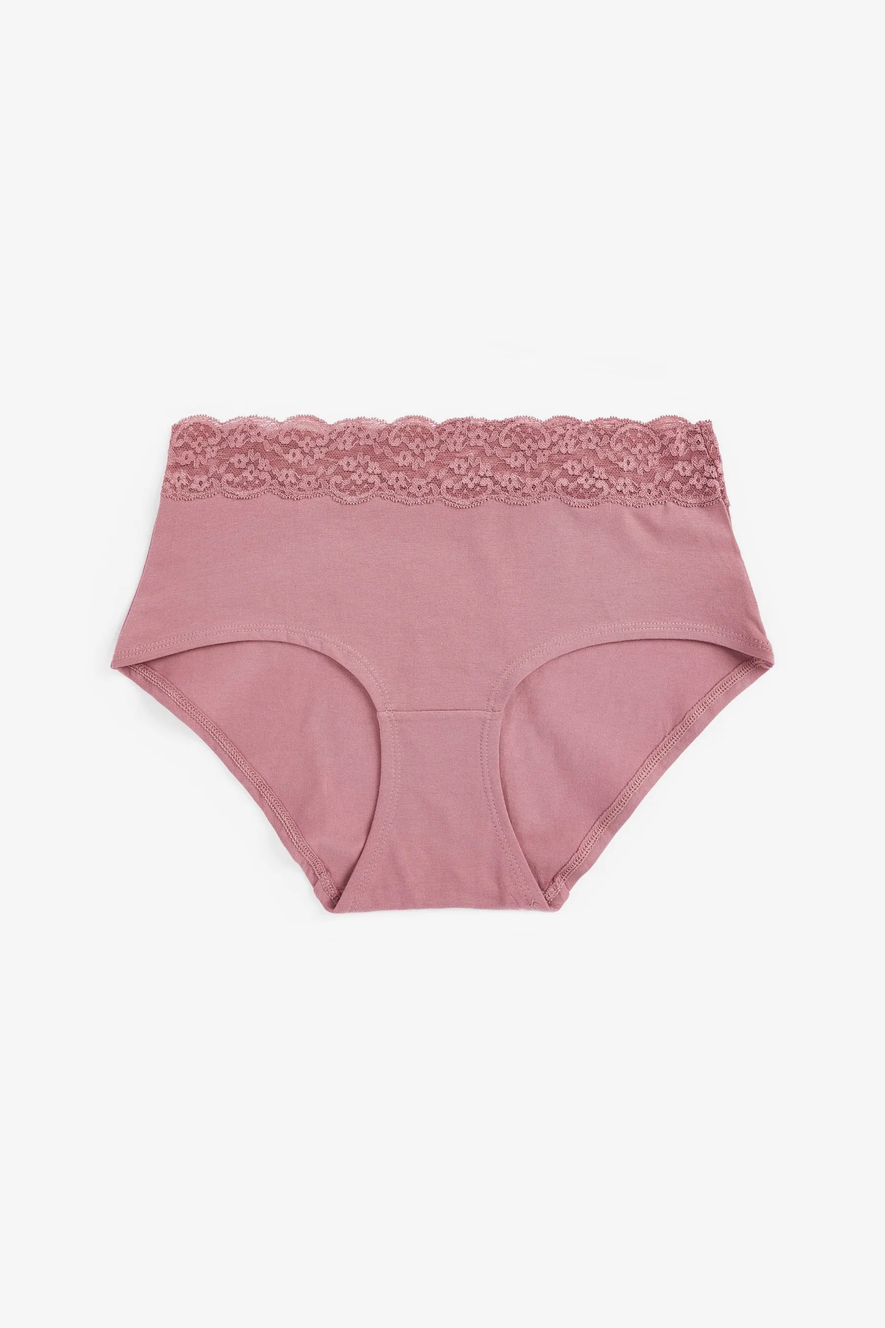 Cotone e Pizzo Slip 4 Confezione
