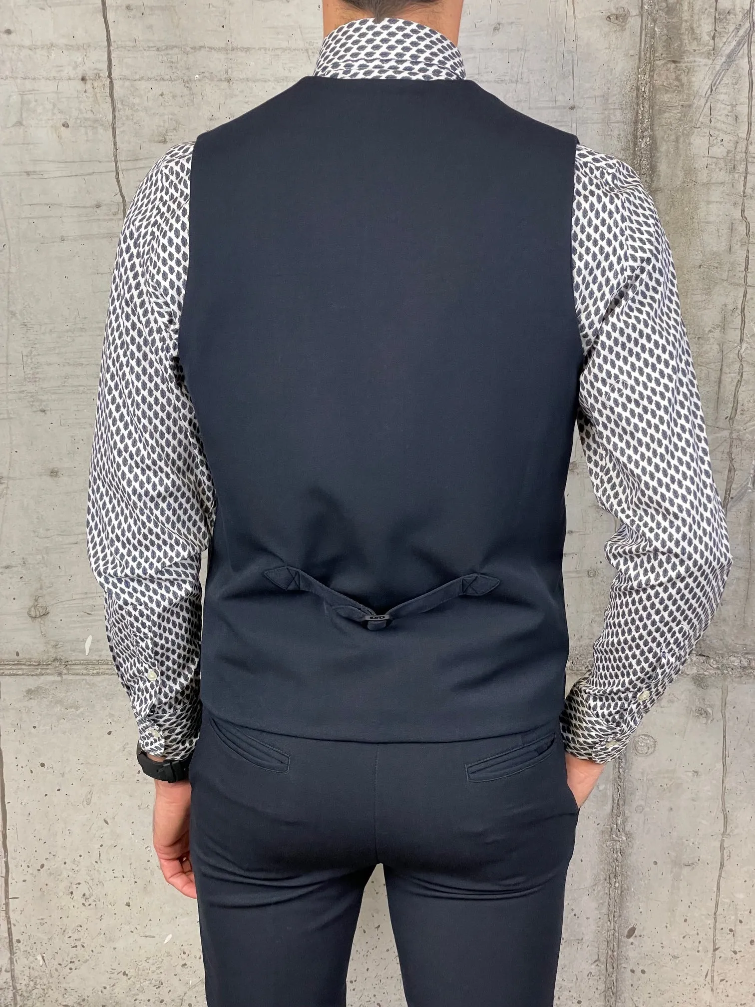 Daniele Alessandrini Gilet Blu
