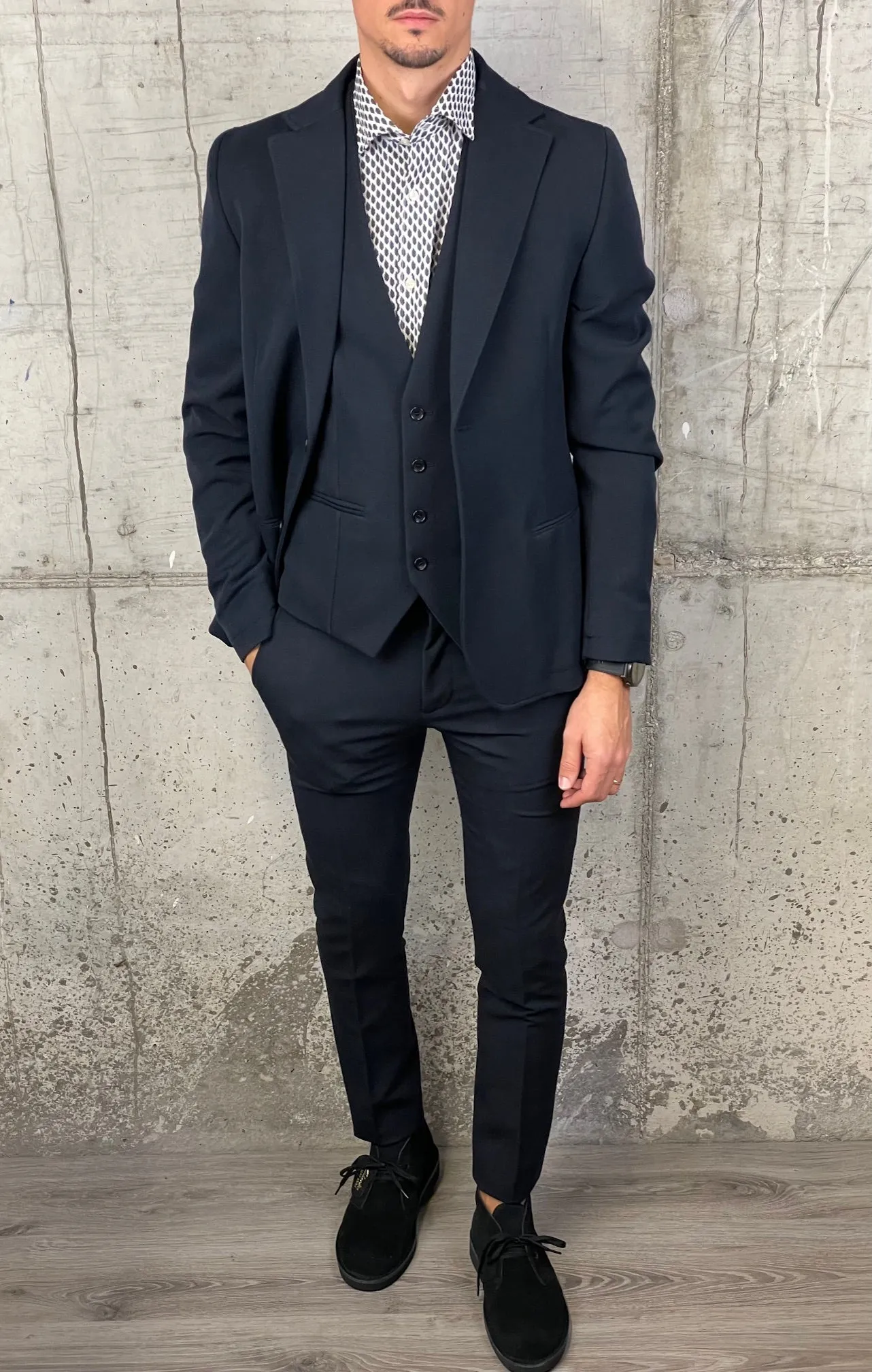 Daniele Alessandrini Gilet Blu