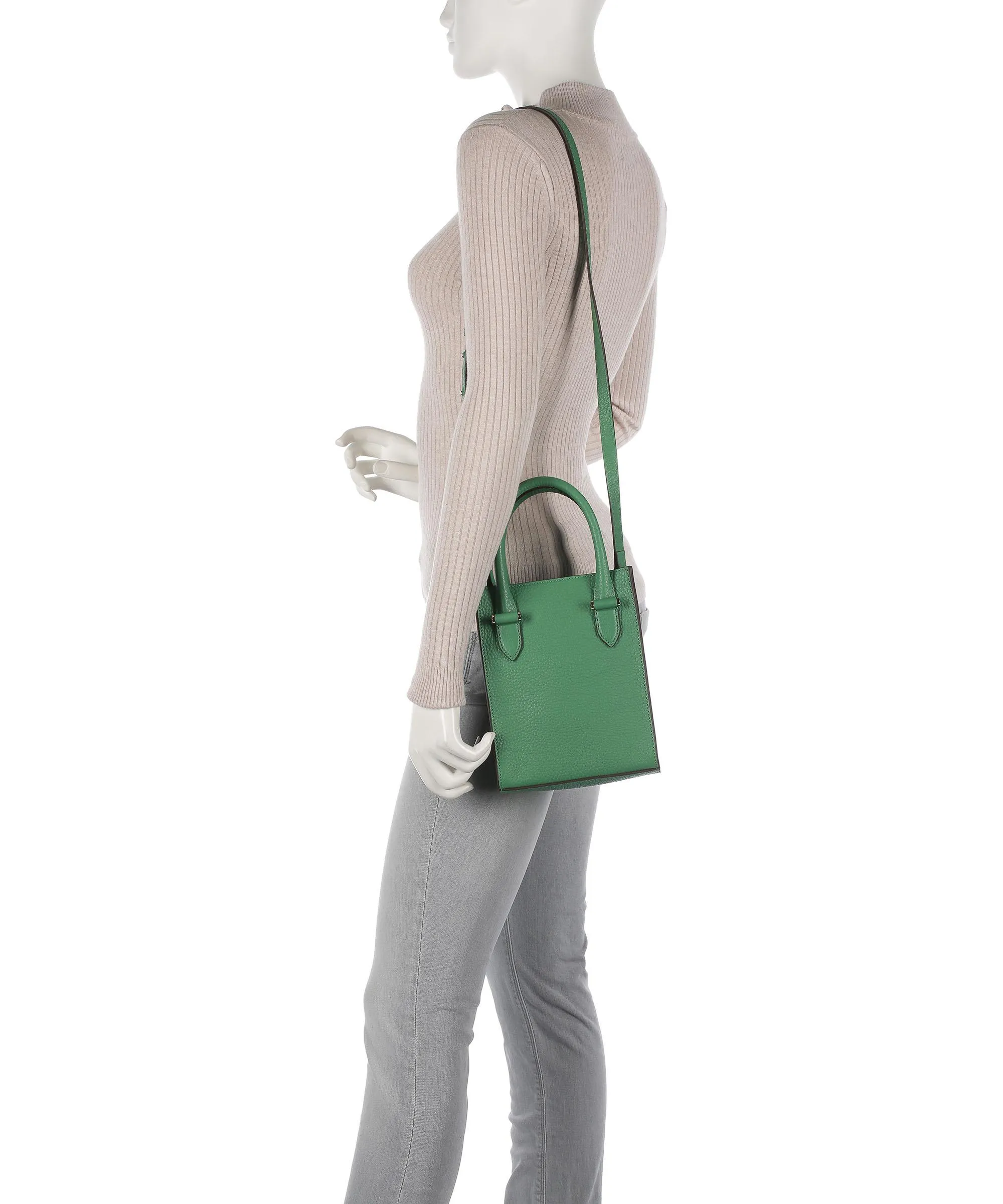  Decadent Copenhagen Maia Borsa a tracolla pelle granulata verde  