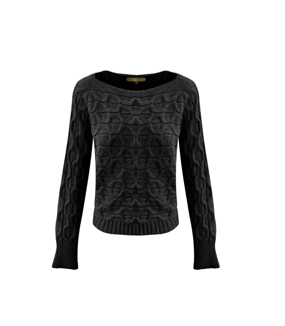 Denny Rose Donna Maglione A Girocollo Cropped