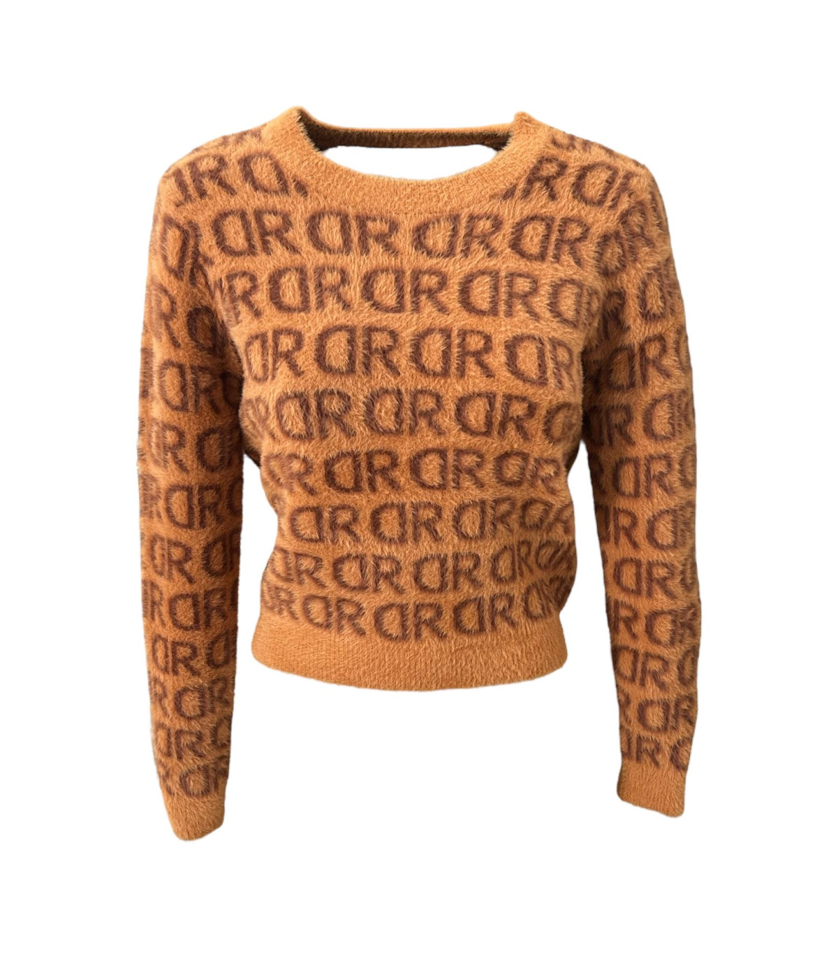Denny Rose Donna Maglione A Girocollo Jacquard