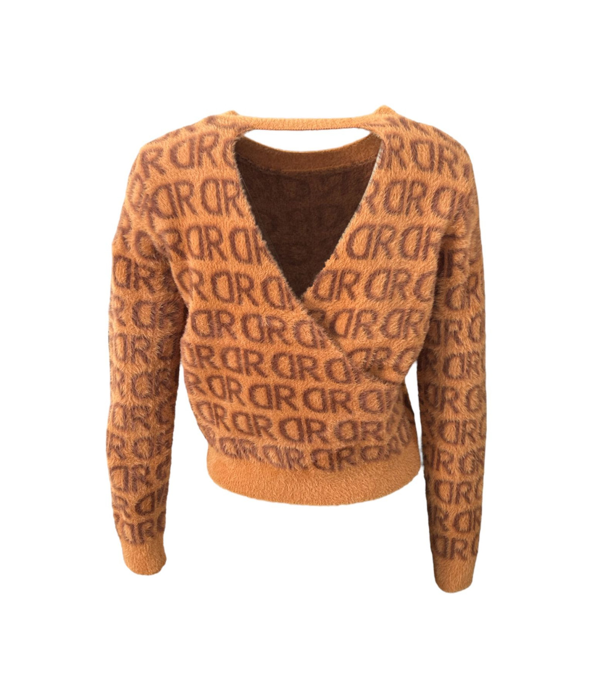 Denny Rose Donna Maglione A Girocollo Jacquard