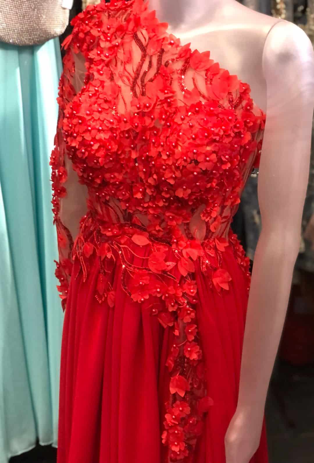 Elegante abito mono manica