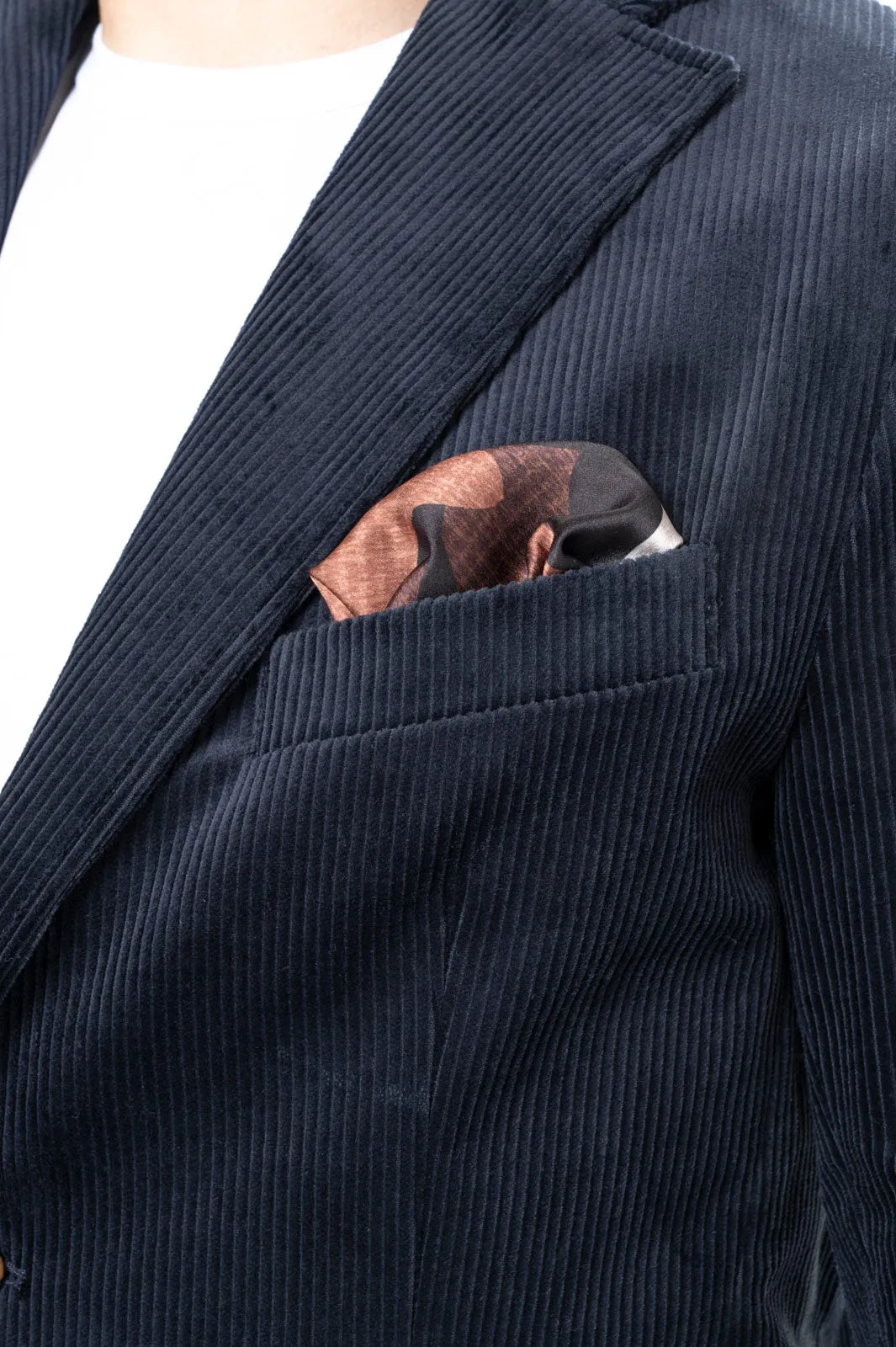  Elia Uomo Giacca blu in velluto made in italy elia  