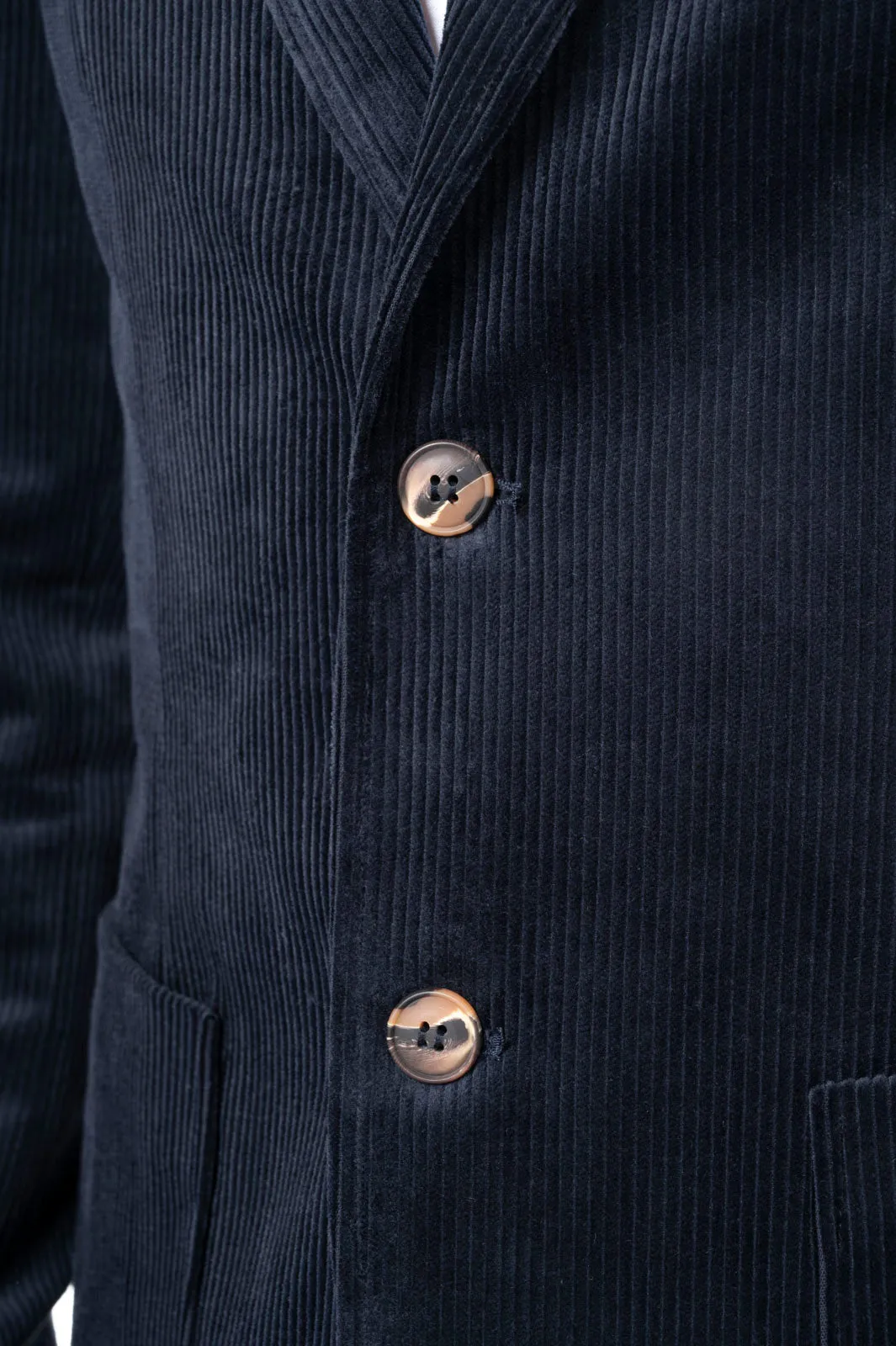  Elia Uomo Giacca blu in velluto made in italy elia  