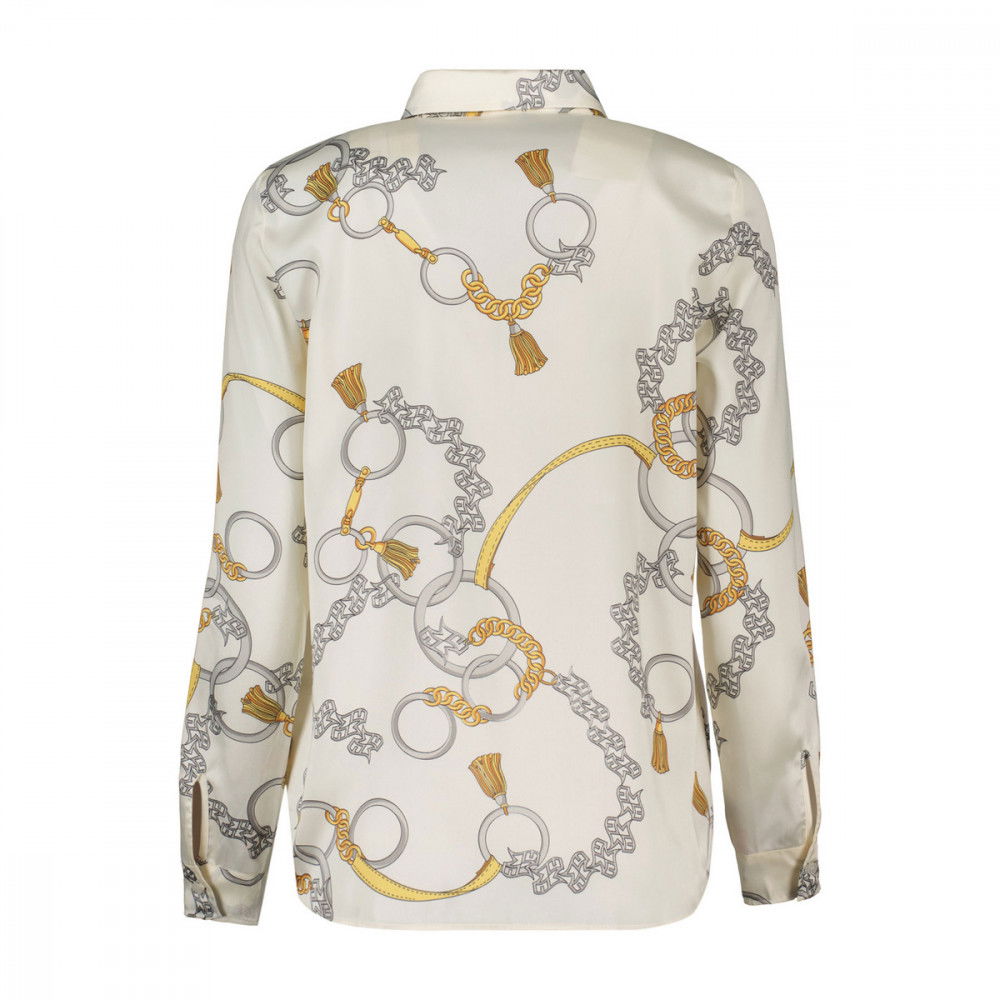 EMME MARELLA CAMICIA IN TWILL FANTASIA NABAB DONNA