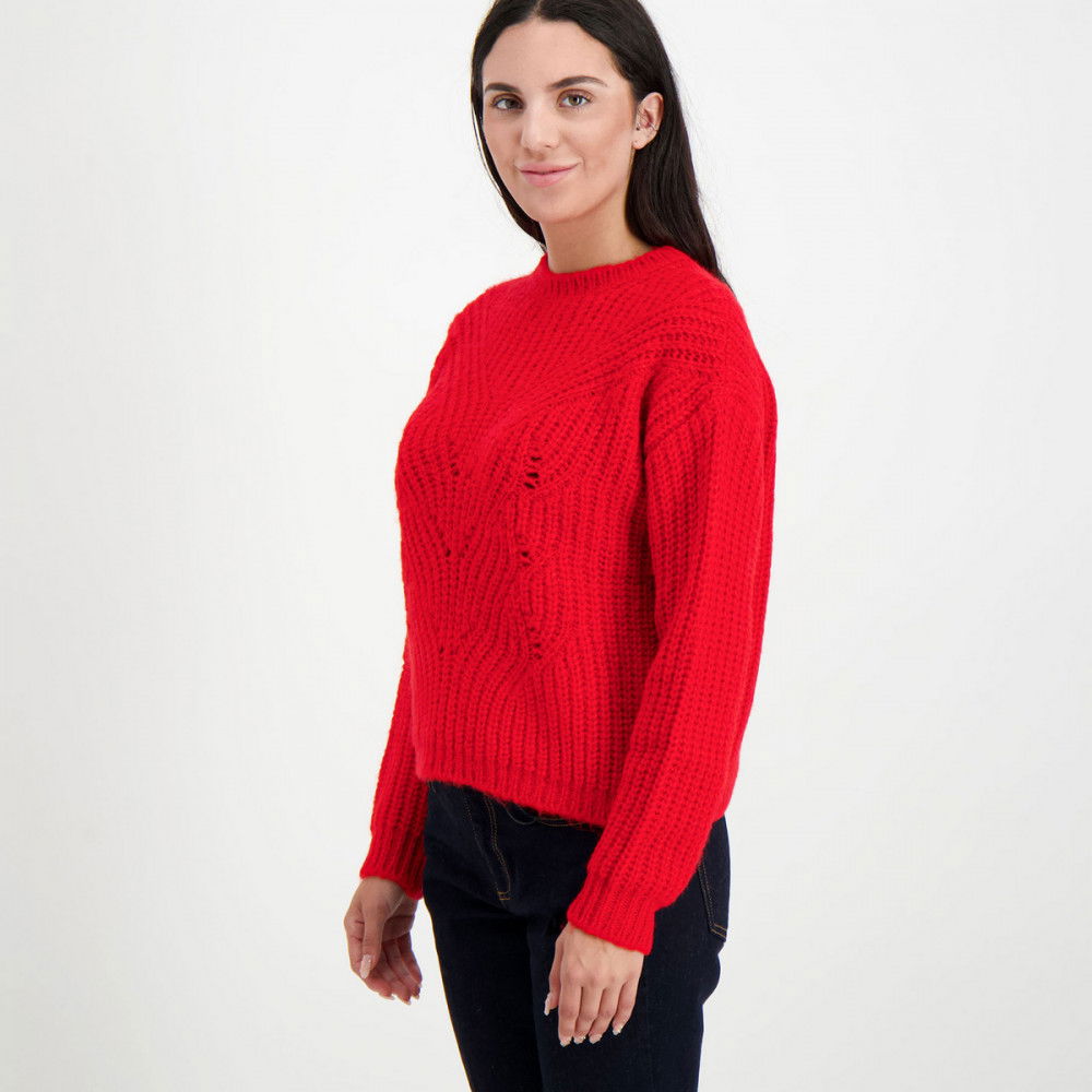 EMME MARELLA MAGLIONE COSTA MIX LUREX GLOOSY WOOL DONNA