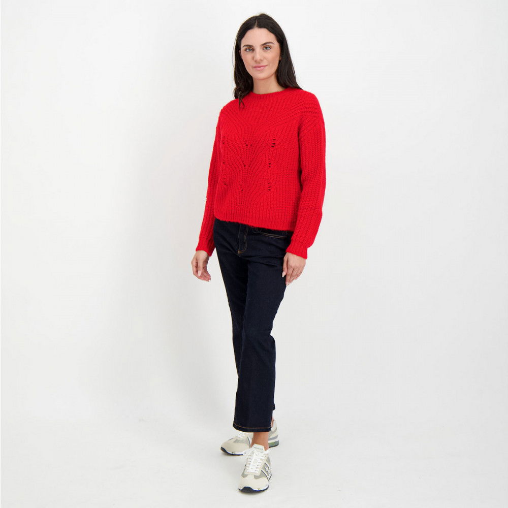 EMME MARELLA MAGLIONE COSTA MIX LUREX GLOOSY WOOL DONNA