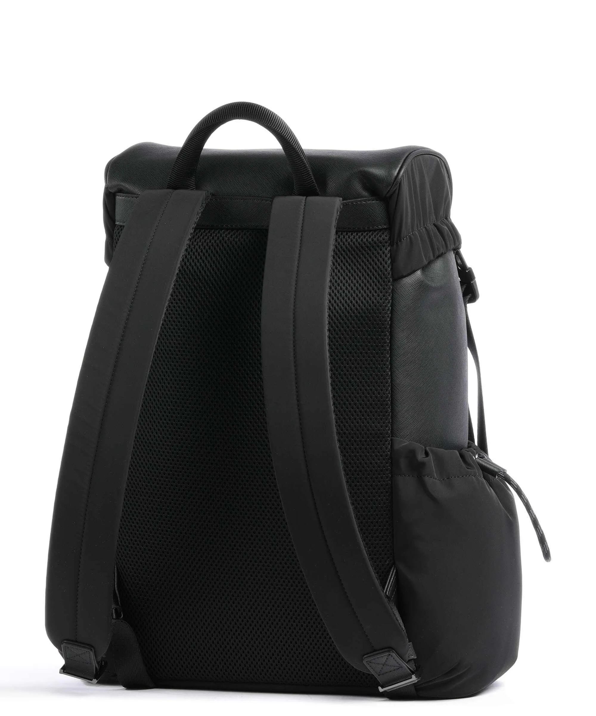  Emporio Armani Eagle Regener Zaino 14″ poliammide, pelle sintetica nero  