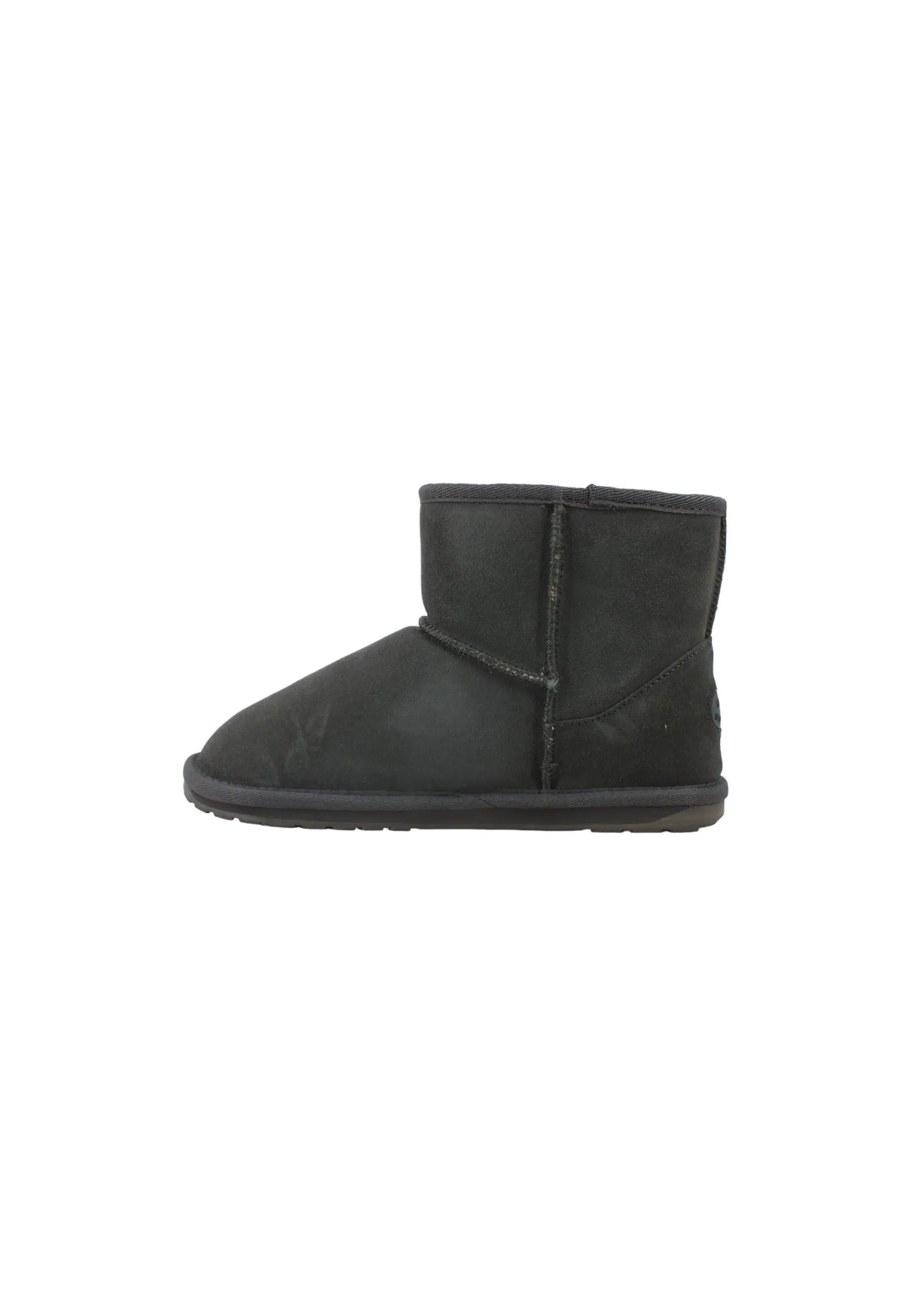 EMU Wallaby Mini Stivaletto Pelo Bimbo Charcoal Grigio K10103