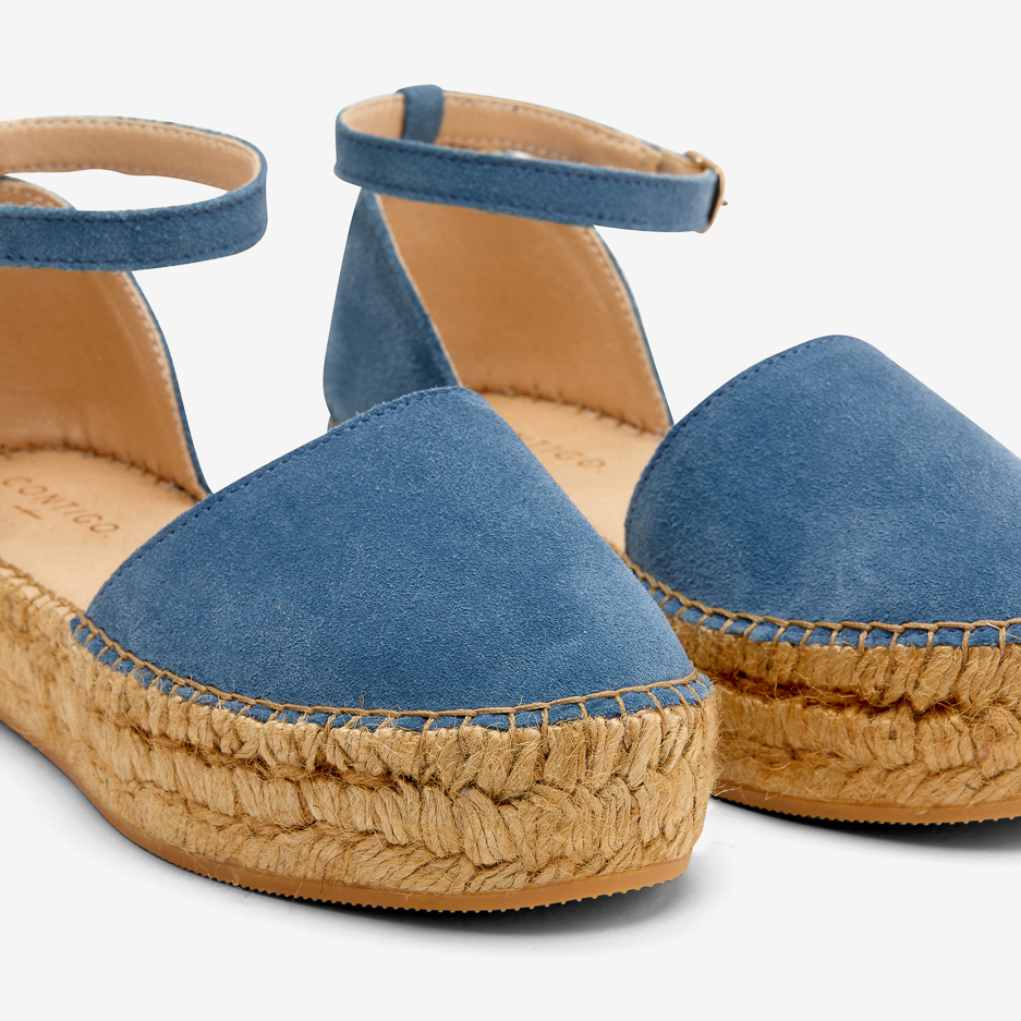Espadrillas Jeans con Cinturino