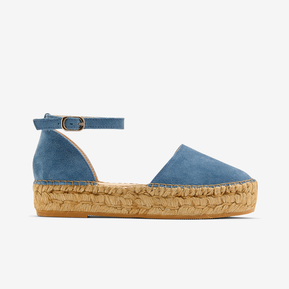 Espadrillas Jeans con Cinturino