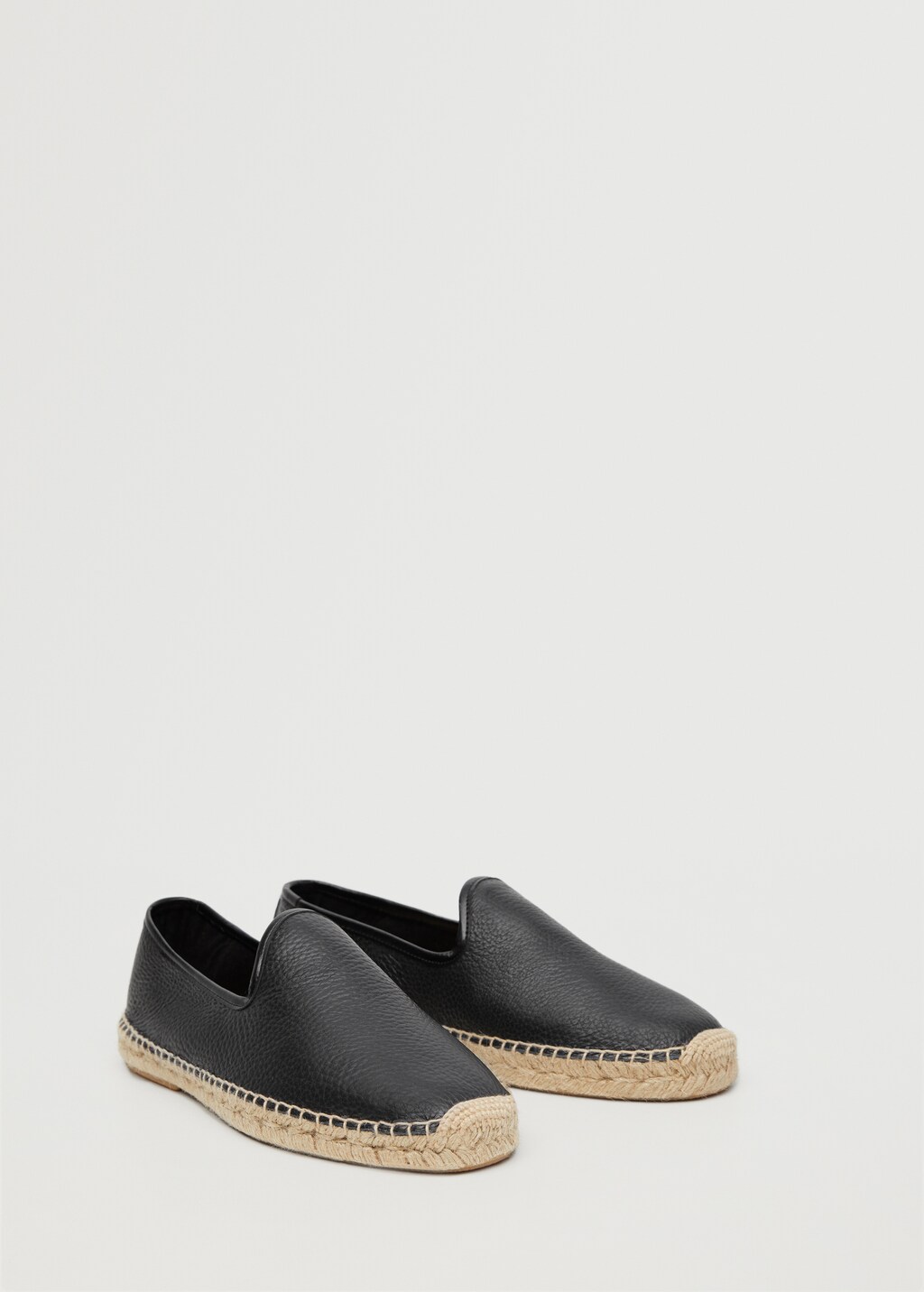 Espadrillas pelle juta