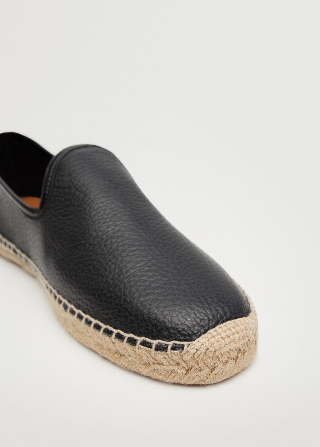 Espadrillas pelle juta