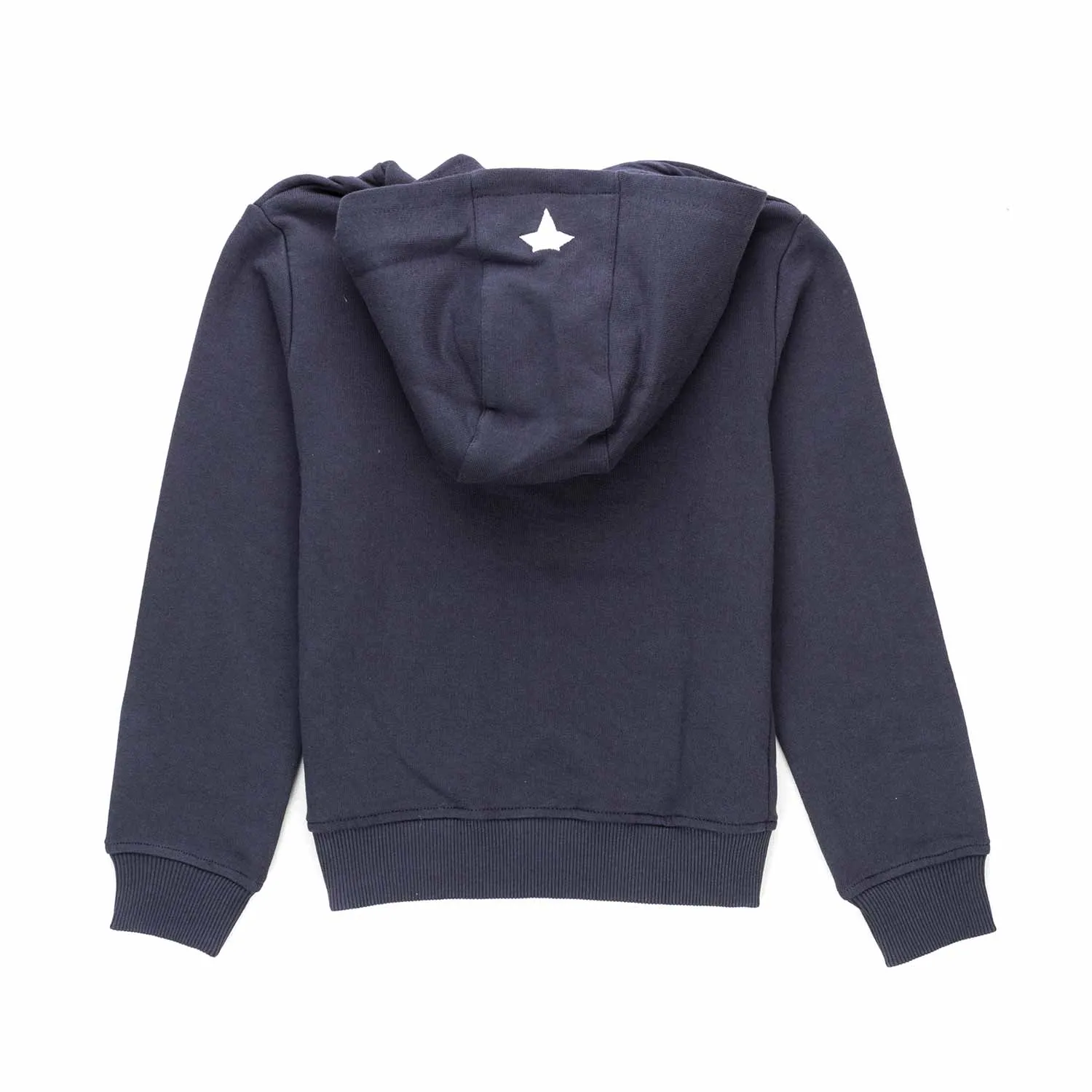Felpa Blu Con Zip Bambino Teenager