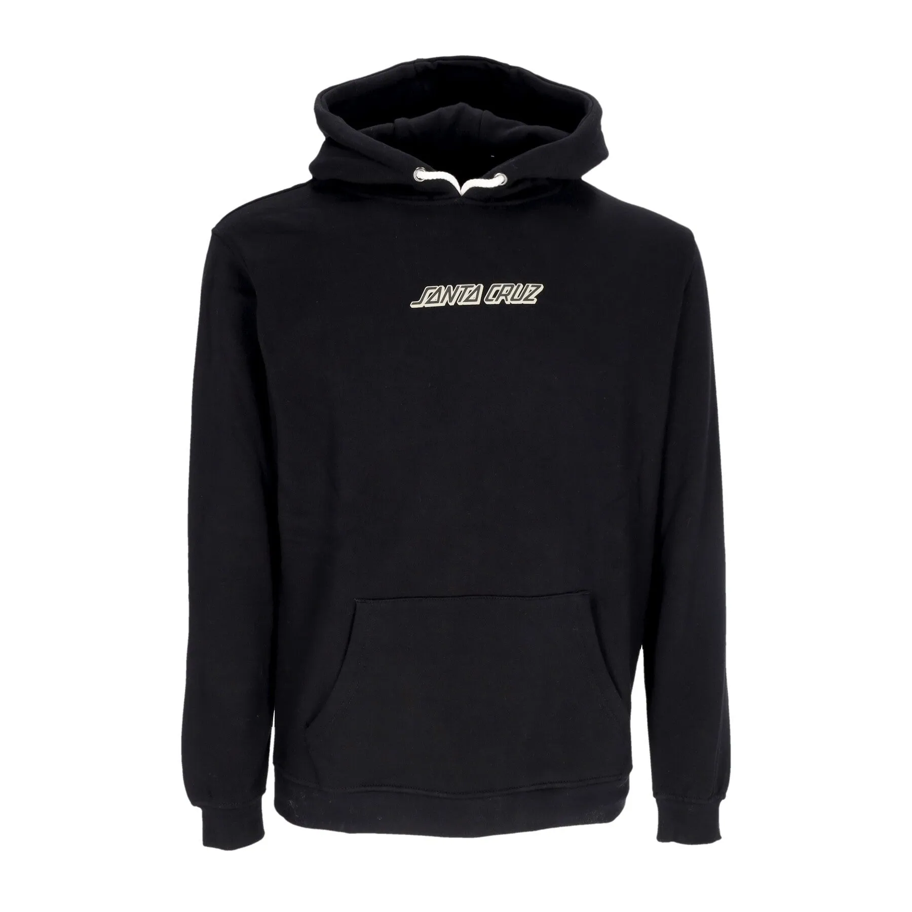 Felpa Cappuccio Uomo Cosmic Bone Hand Hoodie Black