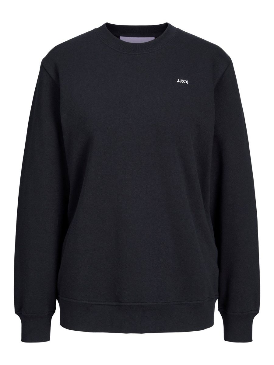 FELPA Donna JJXX 12223962 JXABBIE RLX LS EVERY CREW BLACK