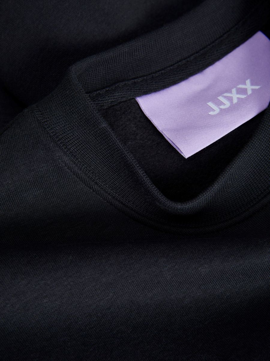 FELPA Donna JJXX 12223962 JXABBIE RLX LS EVERY CREW BLACK