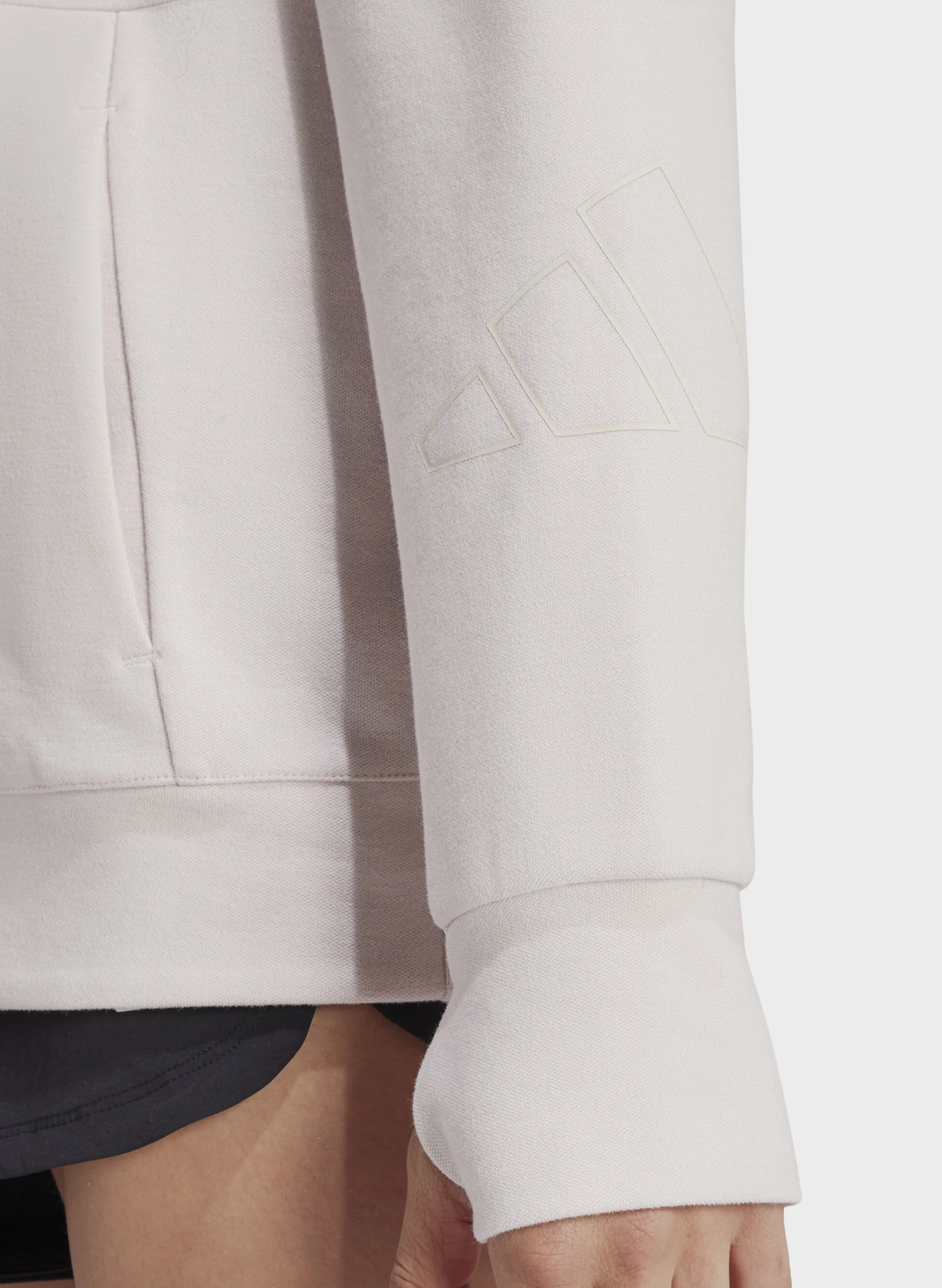 felpa full zip con cappuccio