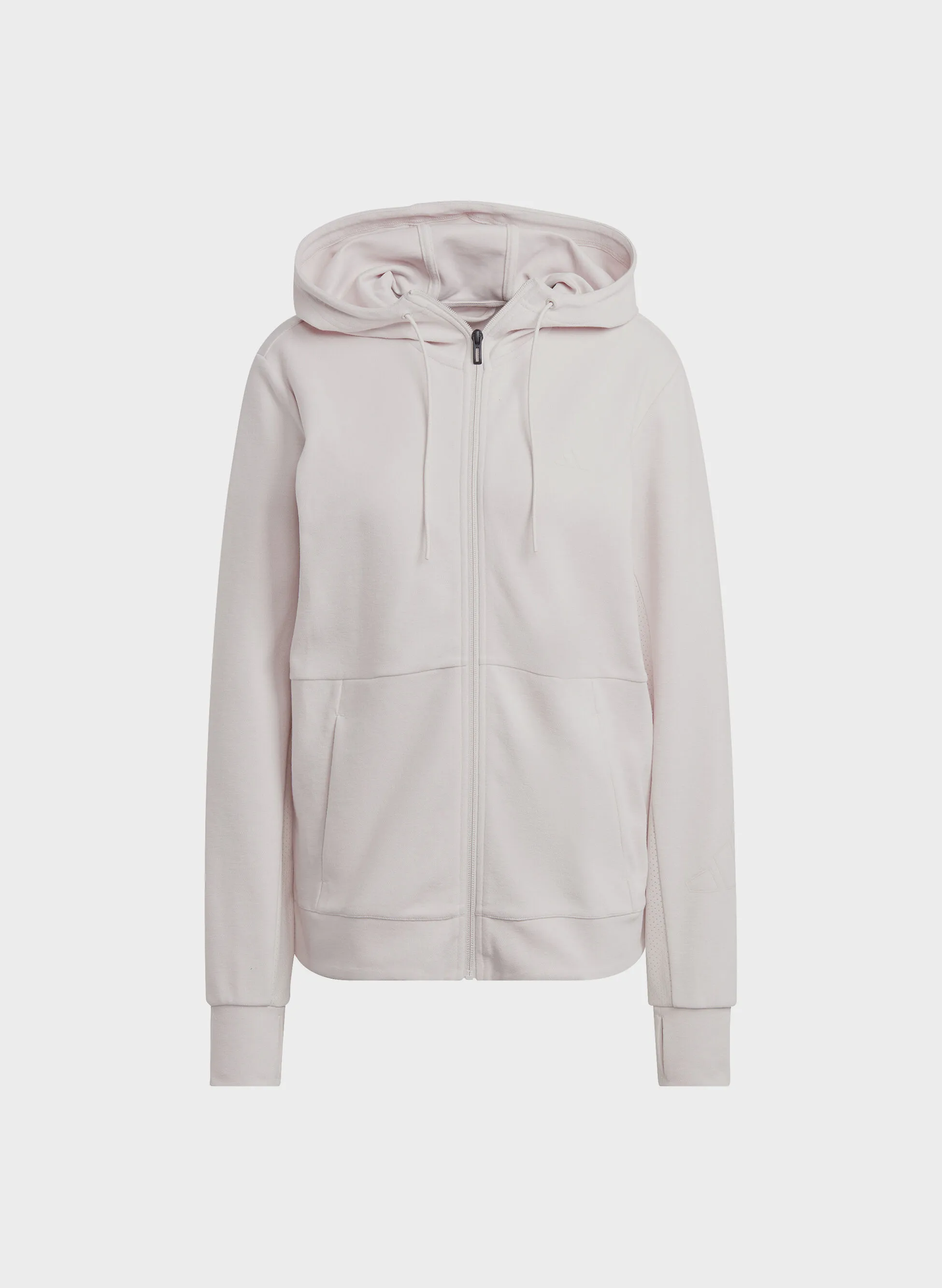 felpa full zip con cappuccio