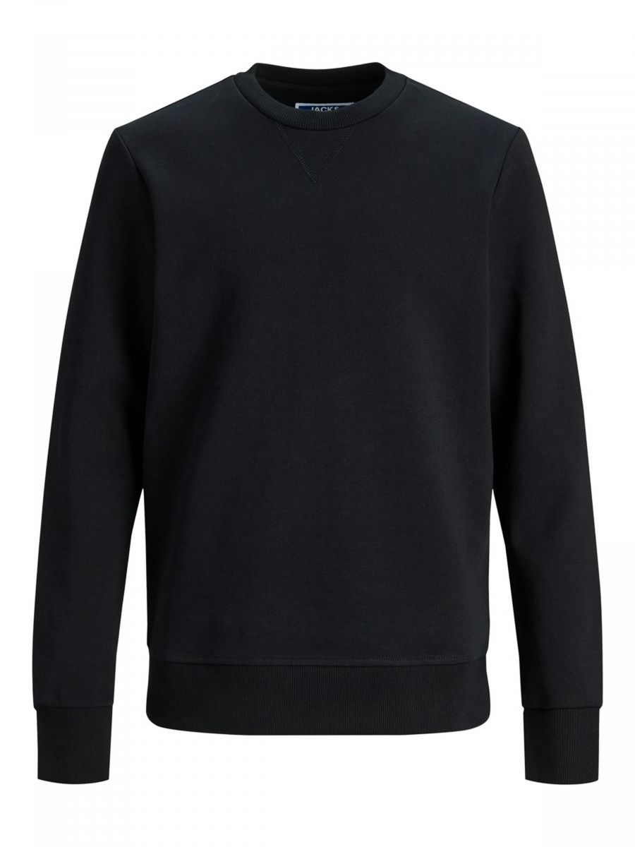 FELPA Ragazzo JACK&JONES 12182520 BASIC CREW BLACK