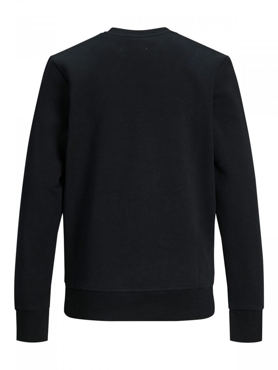 FELPA Ragazzo JACK&JONES 12182520 BASIC CREW BLACK