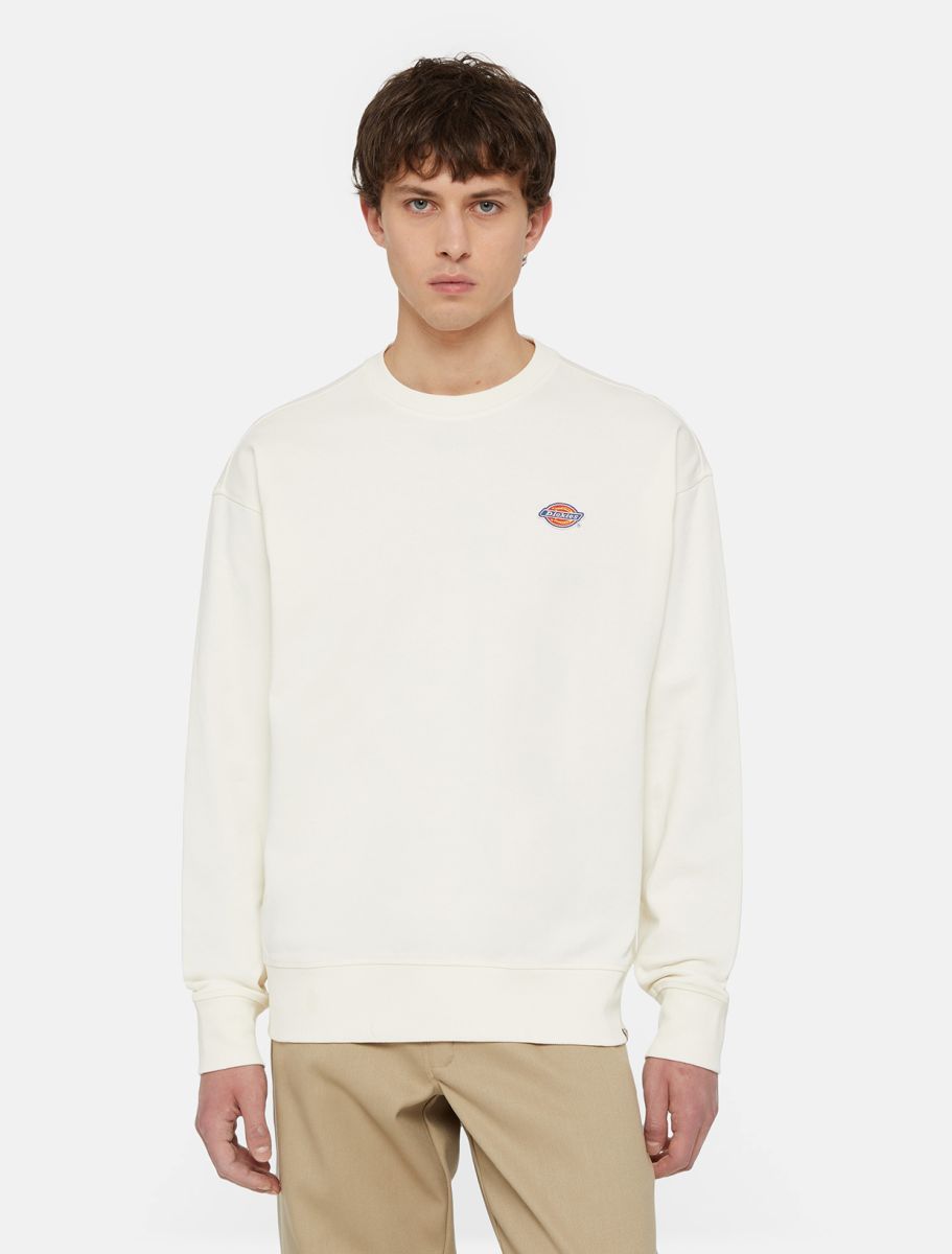 FELPA Uomo DICKIES MILLERSBURG CREW DK0A4YLZ ECR ECRU