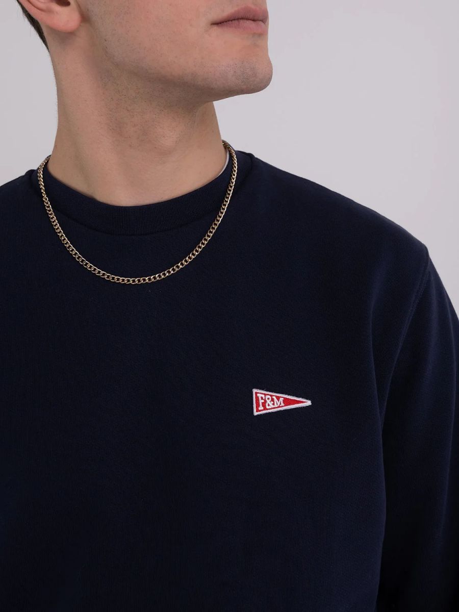 FELPA Uomo FRANKLIN&MARSHALL JM5127.2000P01 219 NAVY