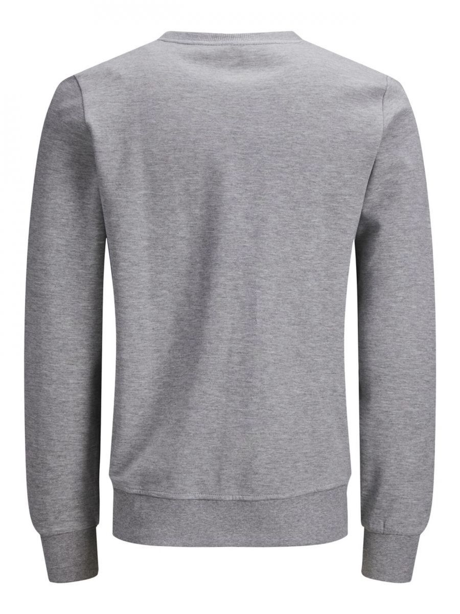 FELPA Uomo JACK&JONES 12181903 CREW NECK LIGHT GREY MELANGE