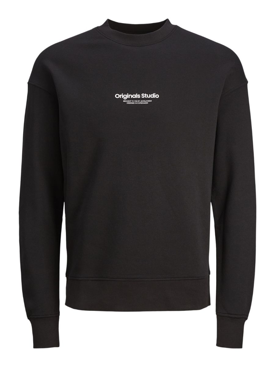 FELPA Uomo JACK&JONES 12241694 JORVESTERBRO BLACK