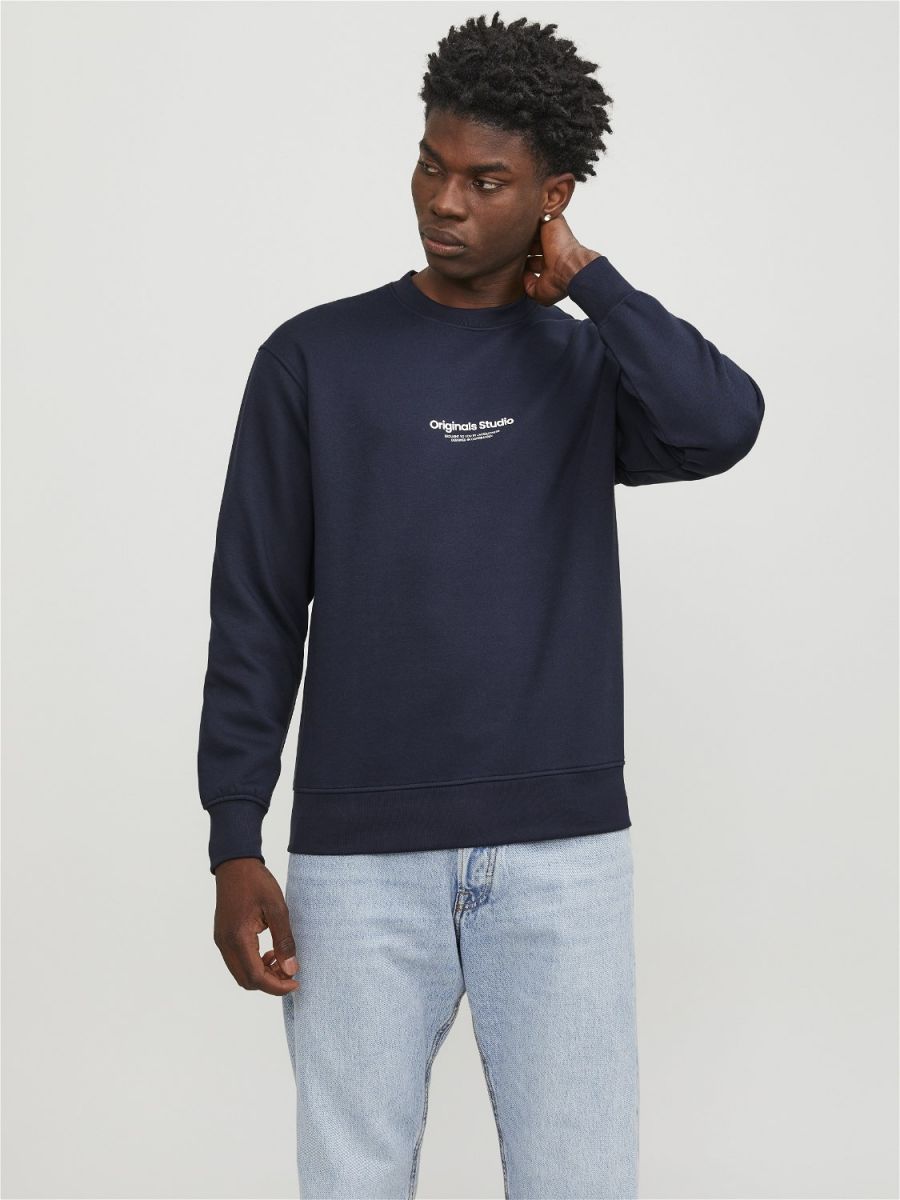 FELPA Uomo JACK&JONES 12241694 JORVESTERBRO SKY CAPTAIN