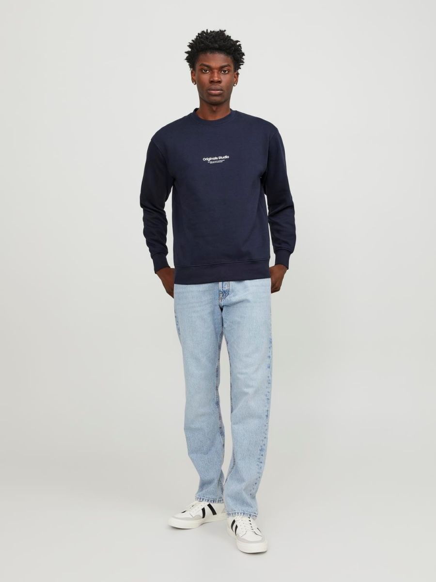 FELPA Uomo JACK&JONES 12241694 JORVESTERBRO SKY CAPTAIN